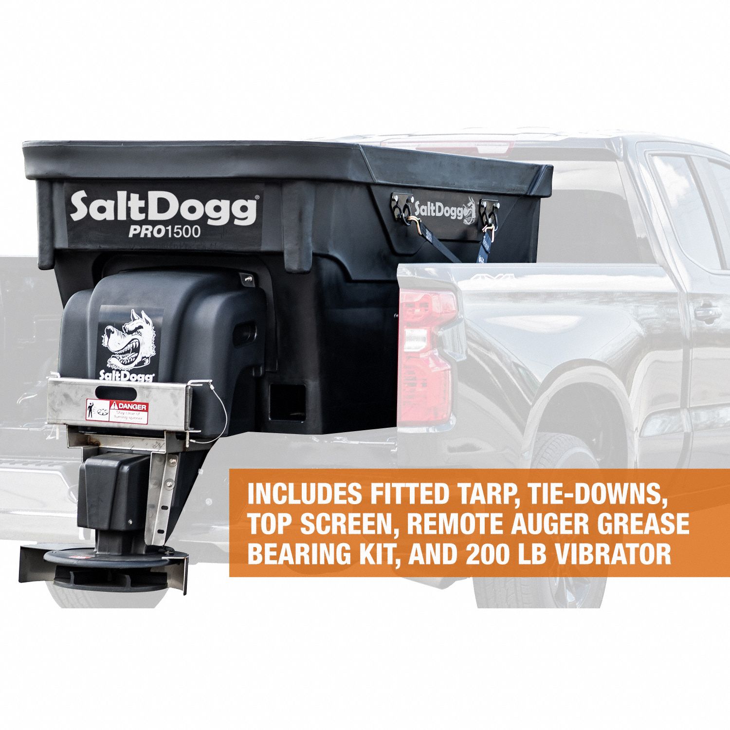 Bed Spreaders: Vehicle Battery-Powered, Compatible With: Truck, Broadcast