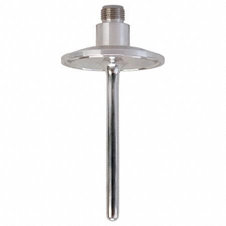 OMEGA Long-Life & High-Accuracy RTD Probes: -58°F to 392°F /-50°C to 200°C, 4 in Probe Lg (MPN PRS-3-100-A-S-0400-D1-M12). Key specifications — Brand: OMEGA; Probe Sheath Material: 316L Stainless Steel; Process Mounting Thread Size: 1-1/2" Tri-Clamp.