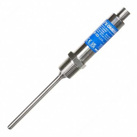 OMEGA, -58°F to 392°F /-50°C to 200°C, 4 in Probe Lg, Long-Life & High ...
