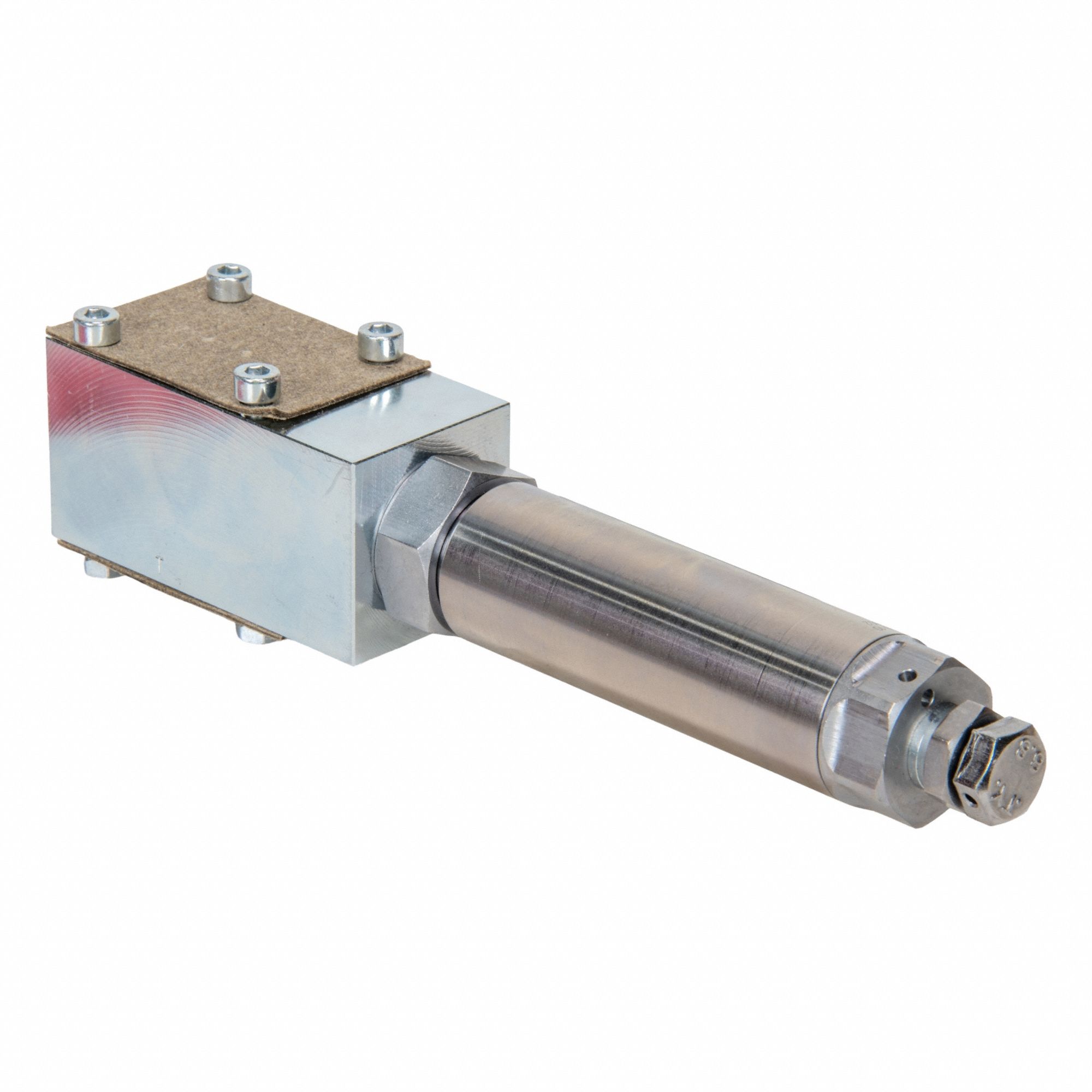 Pressure Relief Valve: 1.6 gpm, 2, 000 psi Max Set, Steel, Hex Bolt, BSPP