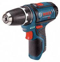 Drill-Driver: Compact, 3/8 in Chuck, 1, 300 RPM Max., Brushed, Tool Only, 12 V DC Volt
