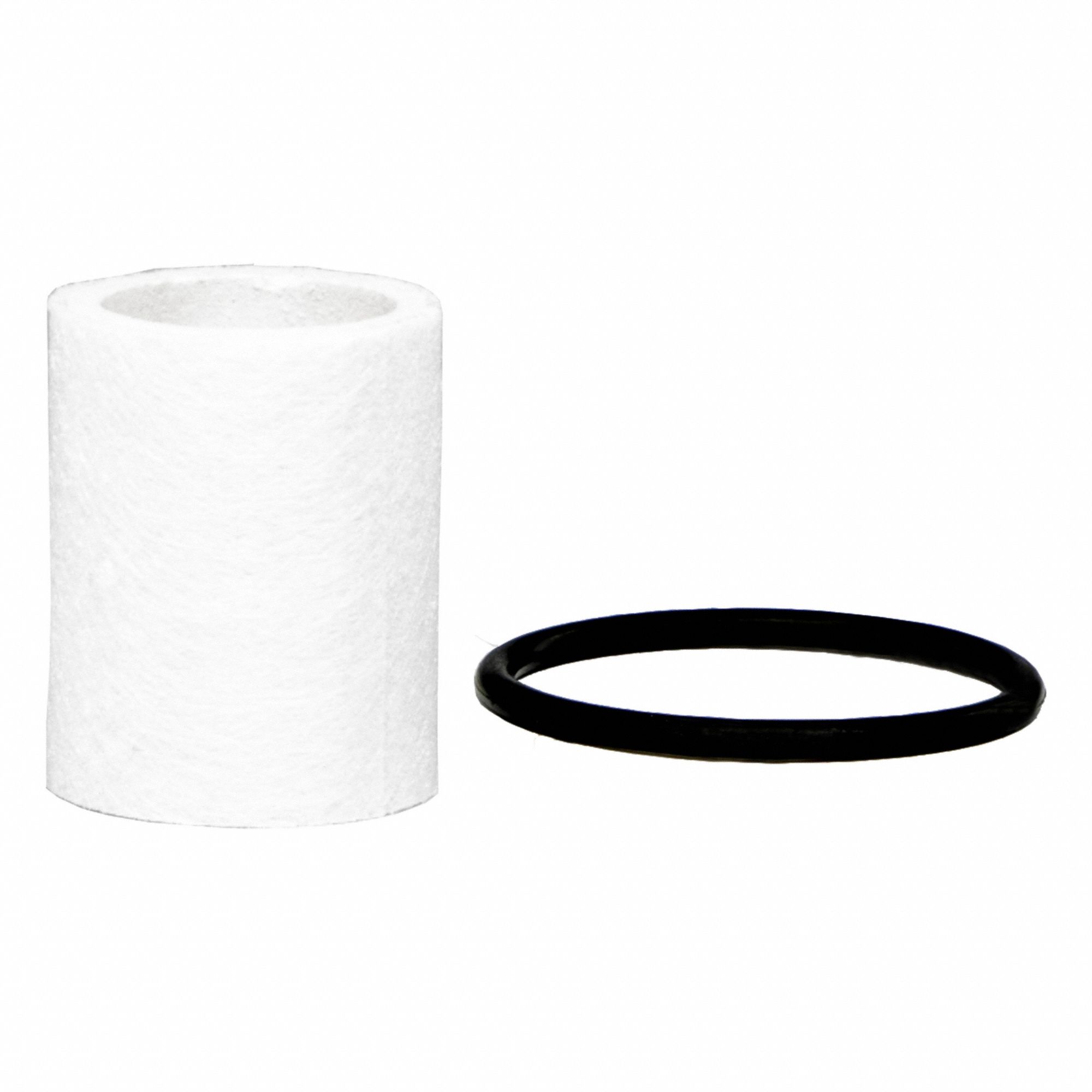 Replacement filter element: Coalescing, 0.01 micron, Borosilicate/Felt Glass Fibers
