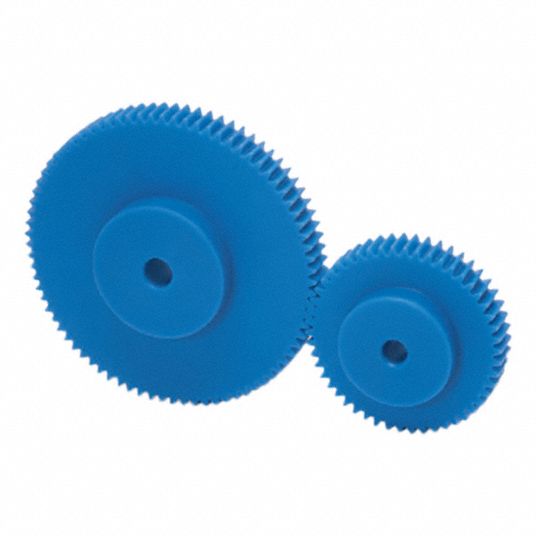 KHK GEARS Hubless Spur Gear Module m 2.5, 40 Teeth, 15 mm Bore Dia, Nylon, 20° Pressure Angle