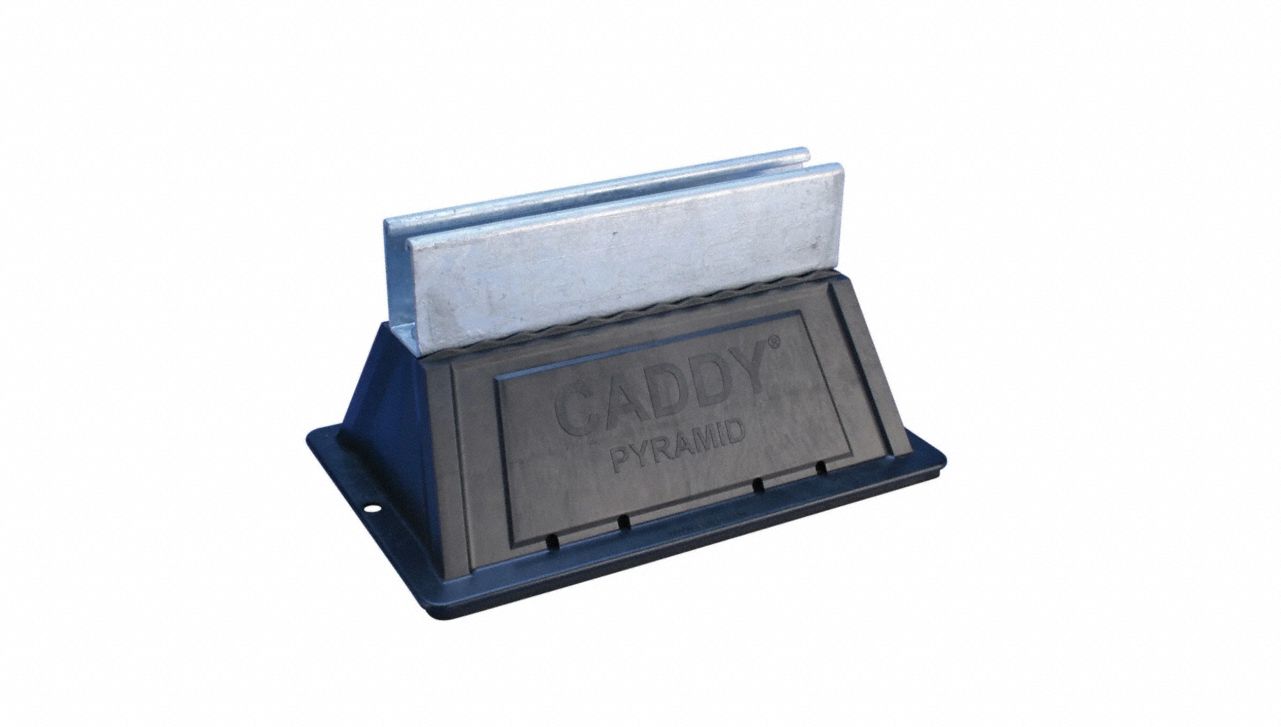 Polyethylene/Polypropylene/Steel, Hot-Dip Galvanized, Rooftop Support ...