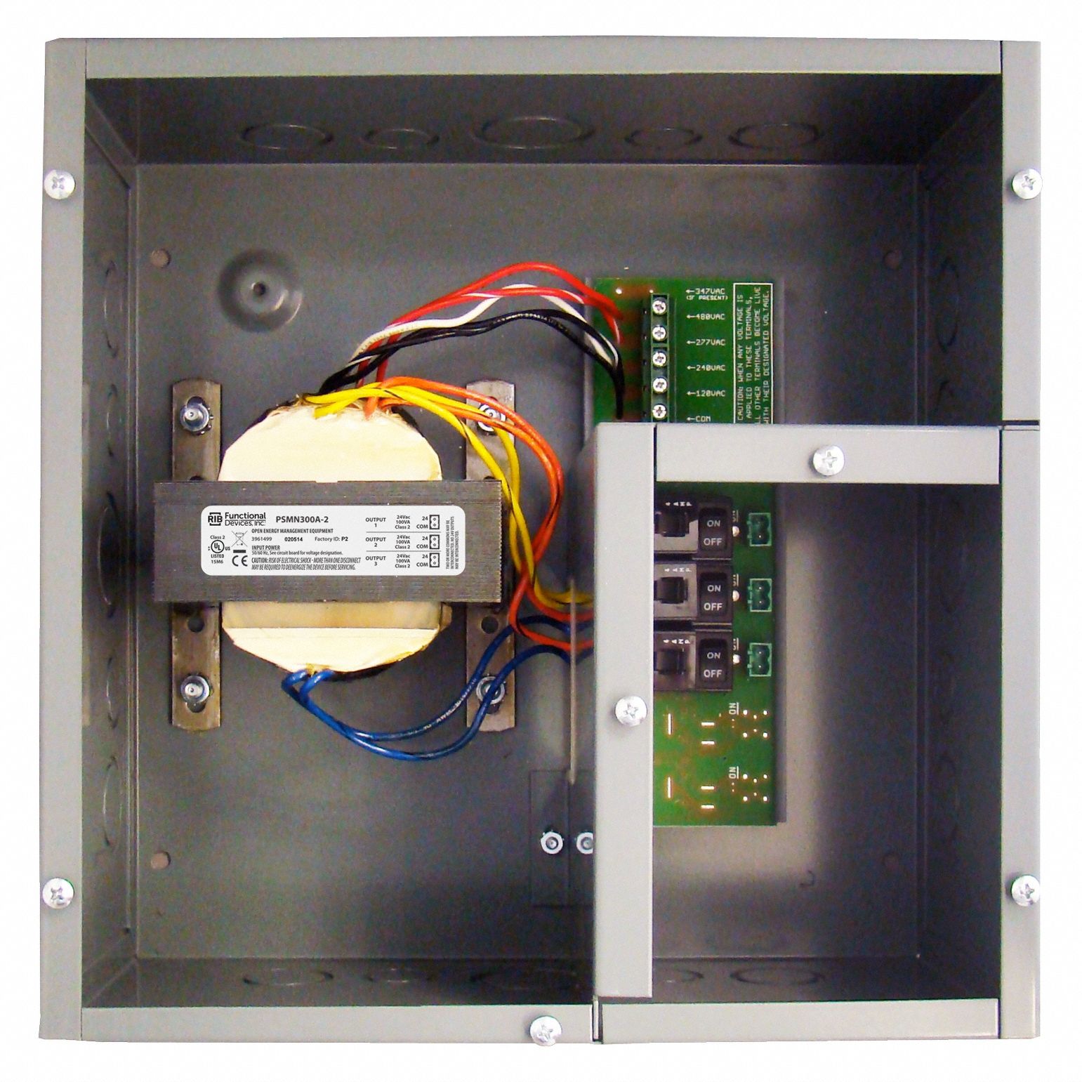 Enclosed Power Supply 300VA Hi/Lo Volt