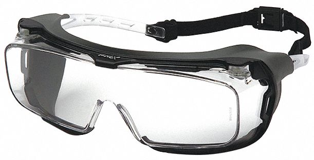 PROTECTIVE GOGGLES, X RAY DETECTABLE, ANTI FOG, ANTI STATIC, CHEMICAL RESISTANT, WIDE, CLEAR, PC