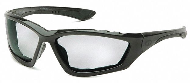 LUNETTES SÉCURITÉ, ACCURIST, LENTILLE AMBRE / MONTURE GRISE