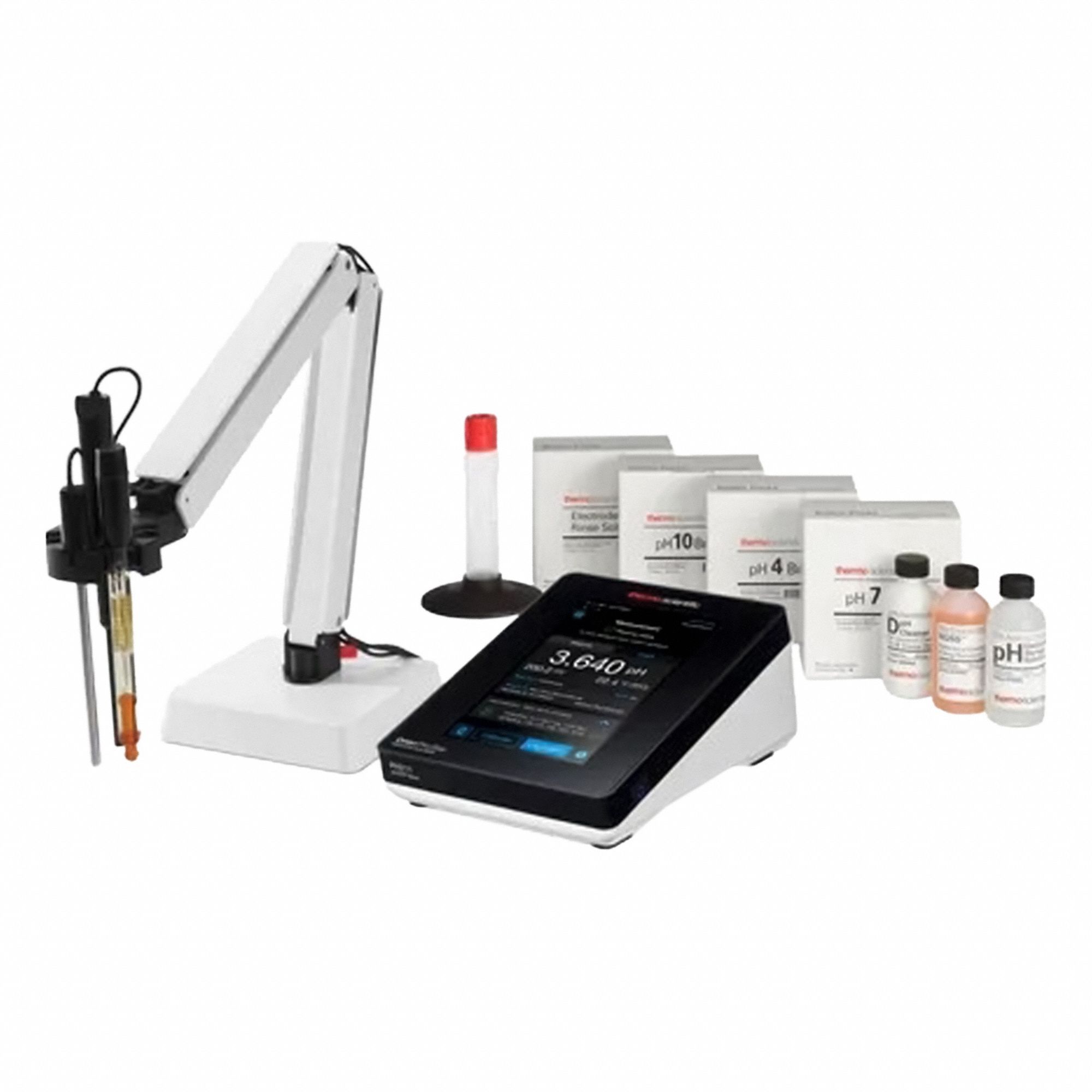 pH/ORP Bench Meter Kit: -2 pH to 20 pH, +/-0.002 pH, 0.001 pH pH Resolution, Auto