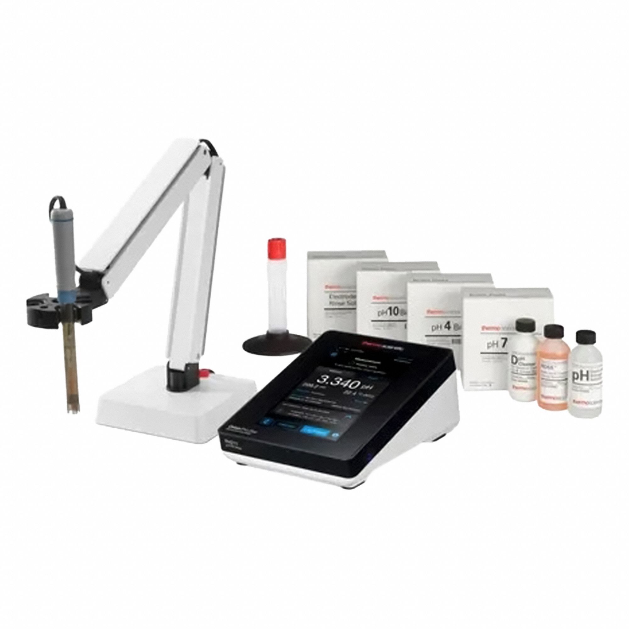 pH/ORP Bench Meter Kit: -2 pH to 20 pH, +/-0.002 pH, 0.001 pH pH Resolution, Auto