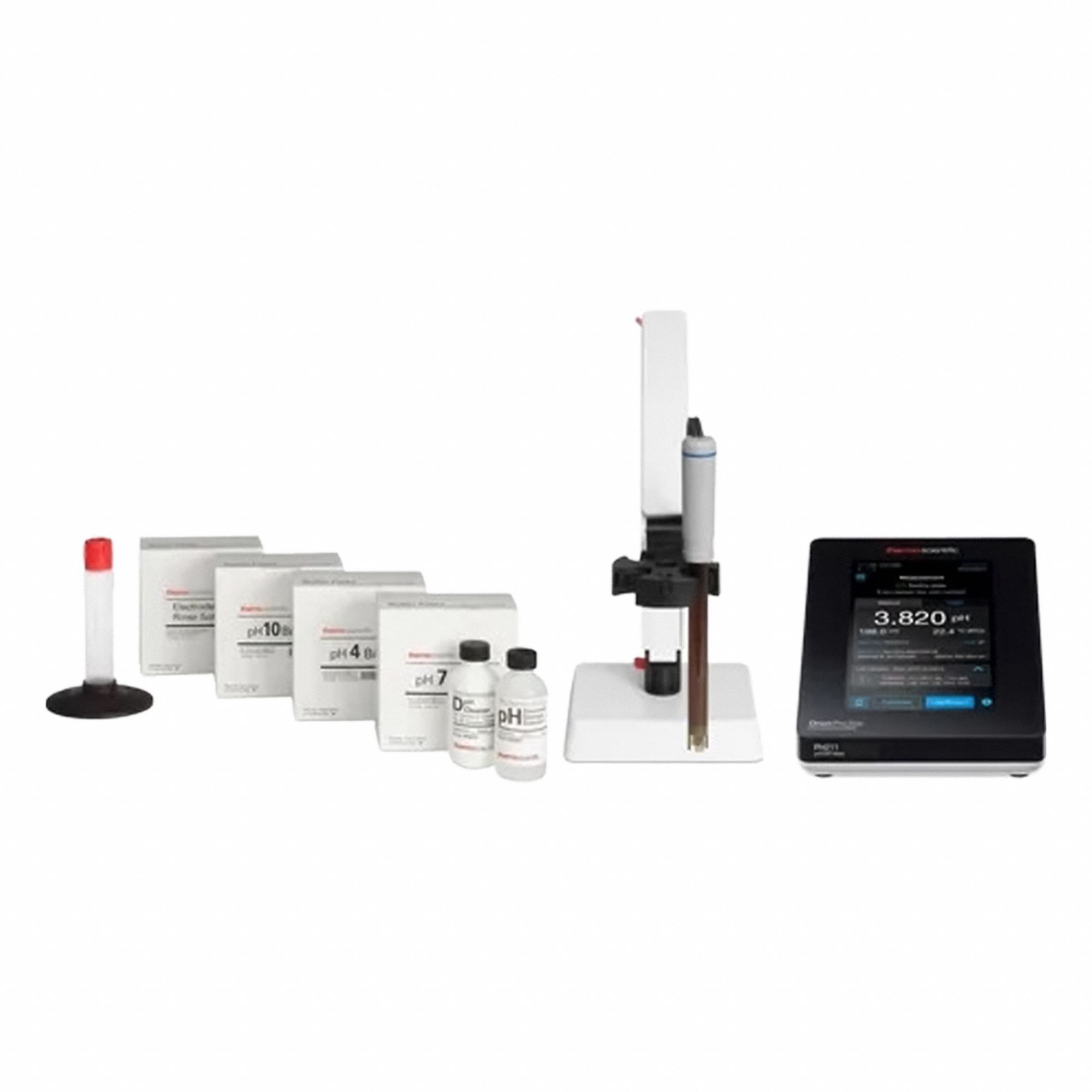 pH/ORP Bench Meter Kit: -2 pH to 20 pH, +/-0.002 pH, 0.001 pH pH Resolution, Auto