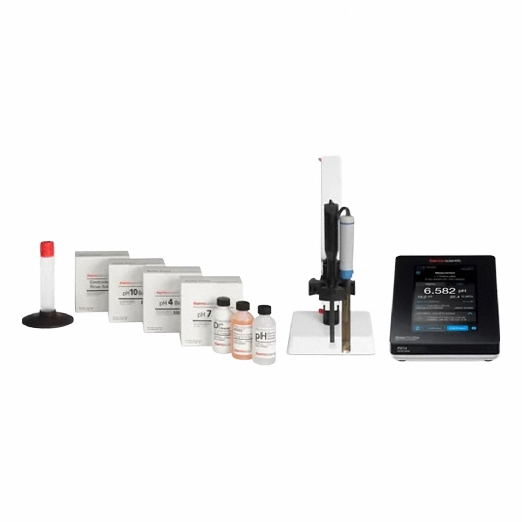 pH/Ion Bench Meter Kit: -2 pH to 20 pH, +/-0.002 pH, 0.001 pH pH Resolution, Auto