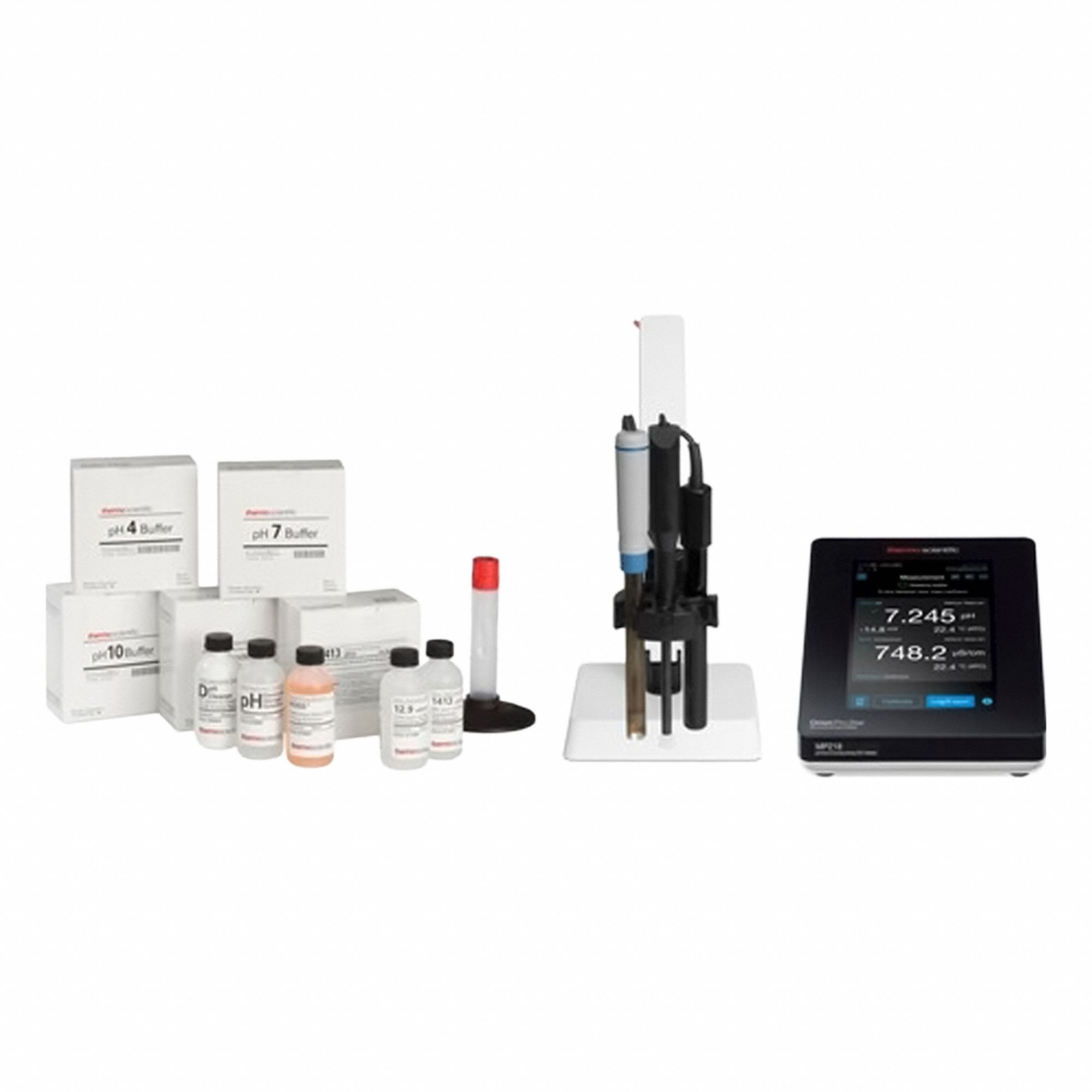 Multiparameter Meter: -2 pH to 20 pH, -2, 000 mV to 2, 000 mV, 0.01 ppt to 80 ppt