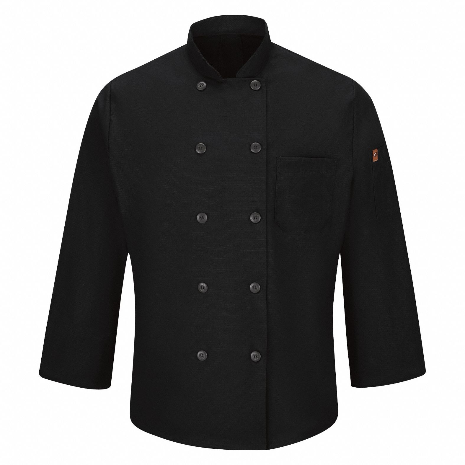 RED KAP, Men's, S, Chef Coat 806G51042XBK RG S Grainger