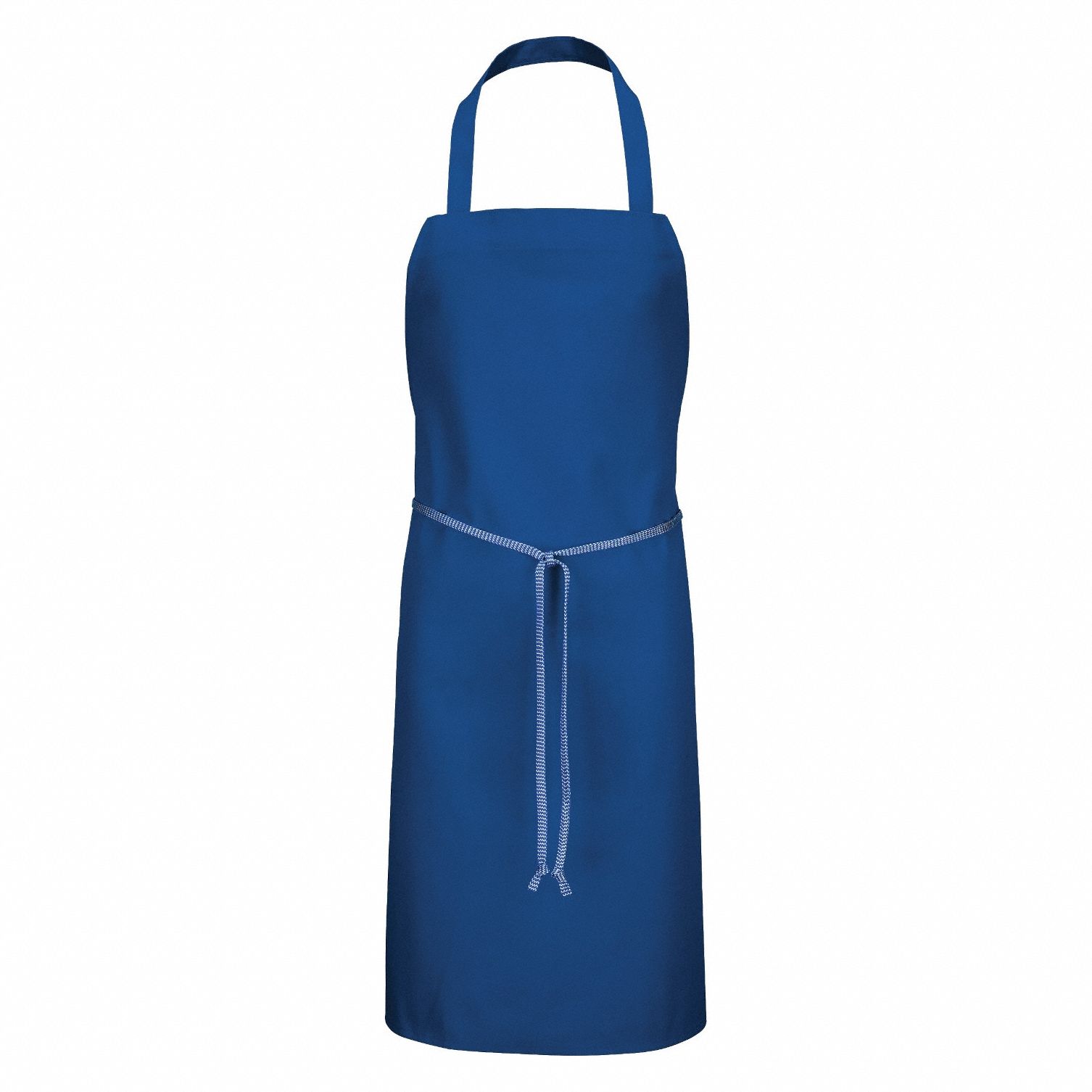 CHEF DESIGNS, Royal Blue, 33 In Overall Lg, Bib Apron - 42Y170|1430RB ...