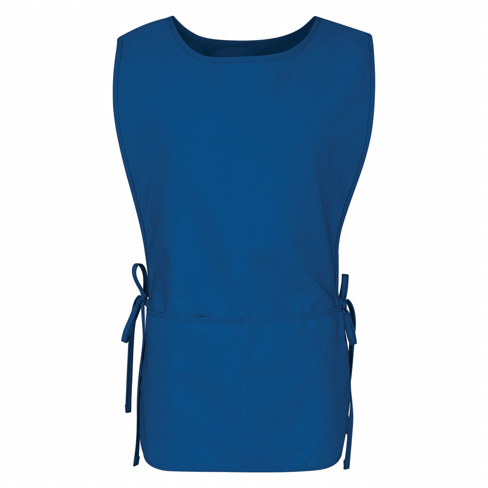 Cobbler Apron: Royal Blue, L, 26 1/2 in Overall Lg, 1 Pocket