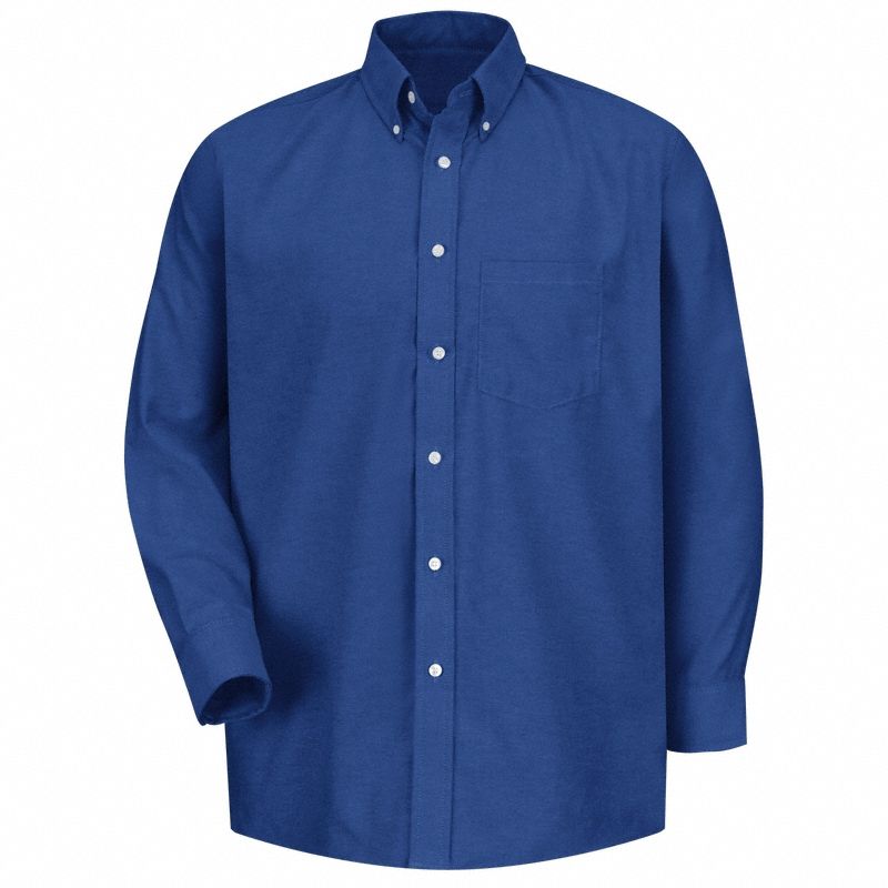 Mns Ls Fr Blu Exec Drs Shirt: Men's, Long Sleeve, Regular, 14 1/2 in Neck Size, French Blue