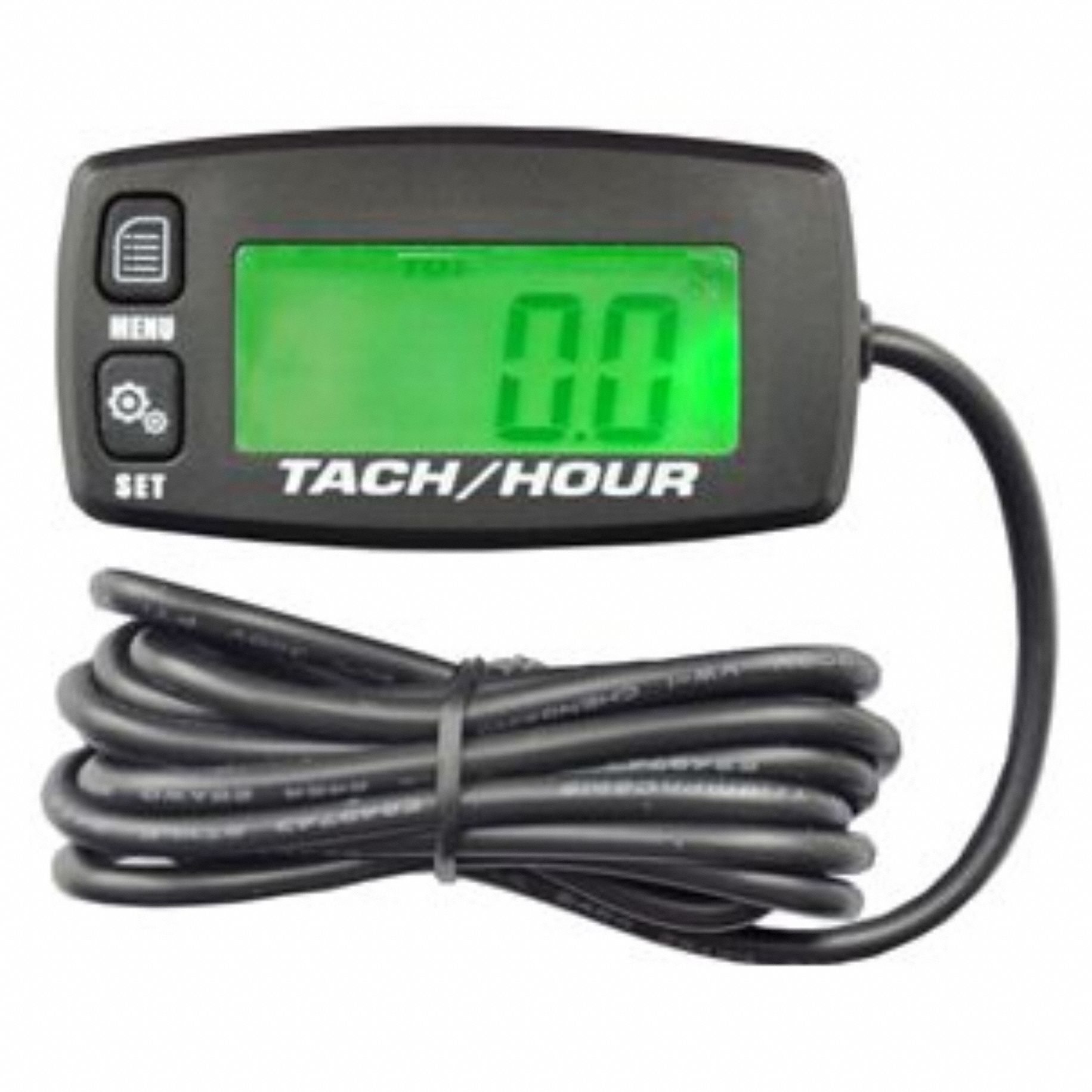 5 Digits, LCD, Tach/Hour Meter 810X87PT18A0 Grainger