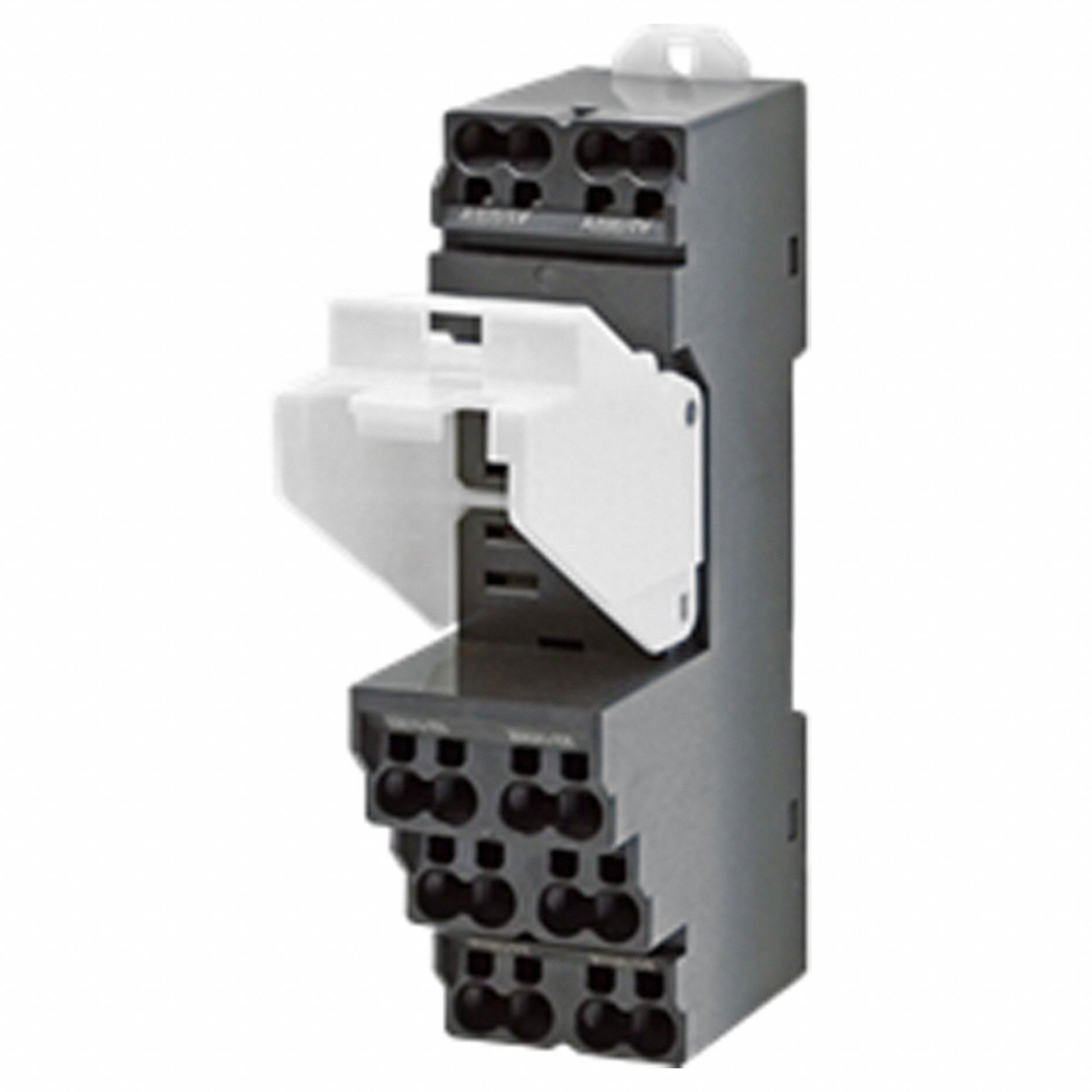 Relay Sockets and Hardware: 10 A Rating, 8 Pins