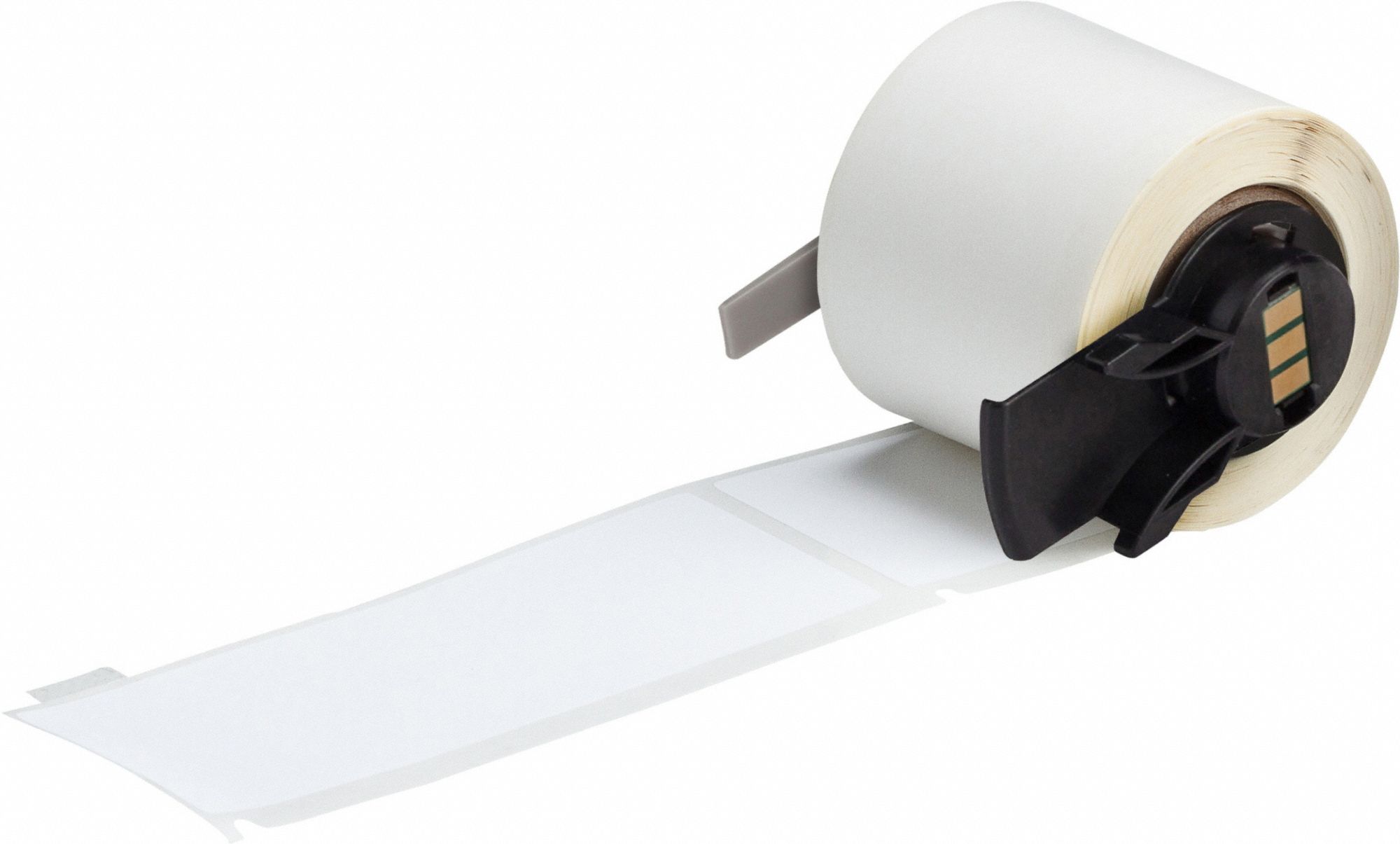 Pre-Cut Label Stock Roll: Rectangle, 3 7/8 in x 1 1/2 in, 1 1/2 in x 3 7/8 in, White, 100 Labels