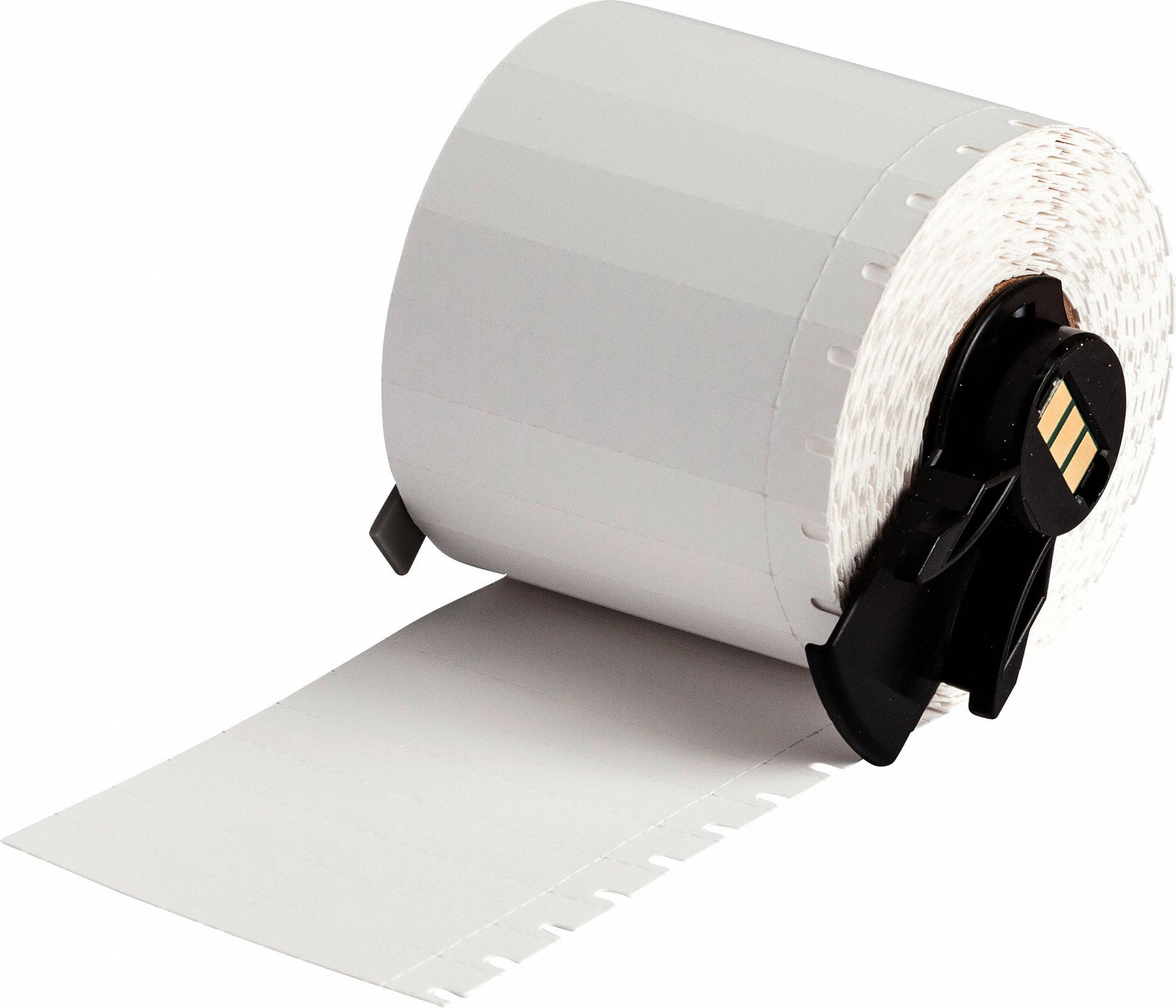 Tag Label: 3/8 in x 1 15/16 in, 2 in, Polypropylene, White, 750 Tags