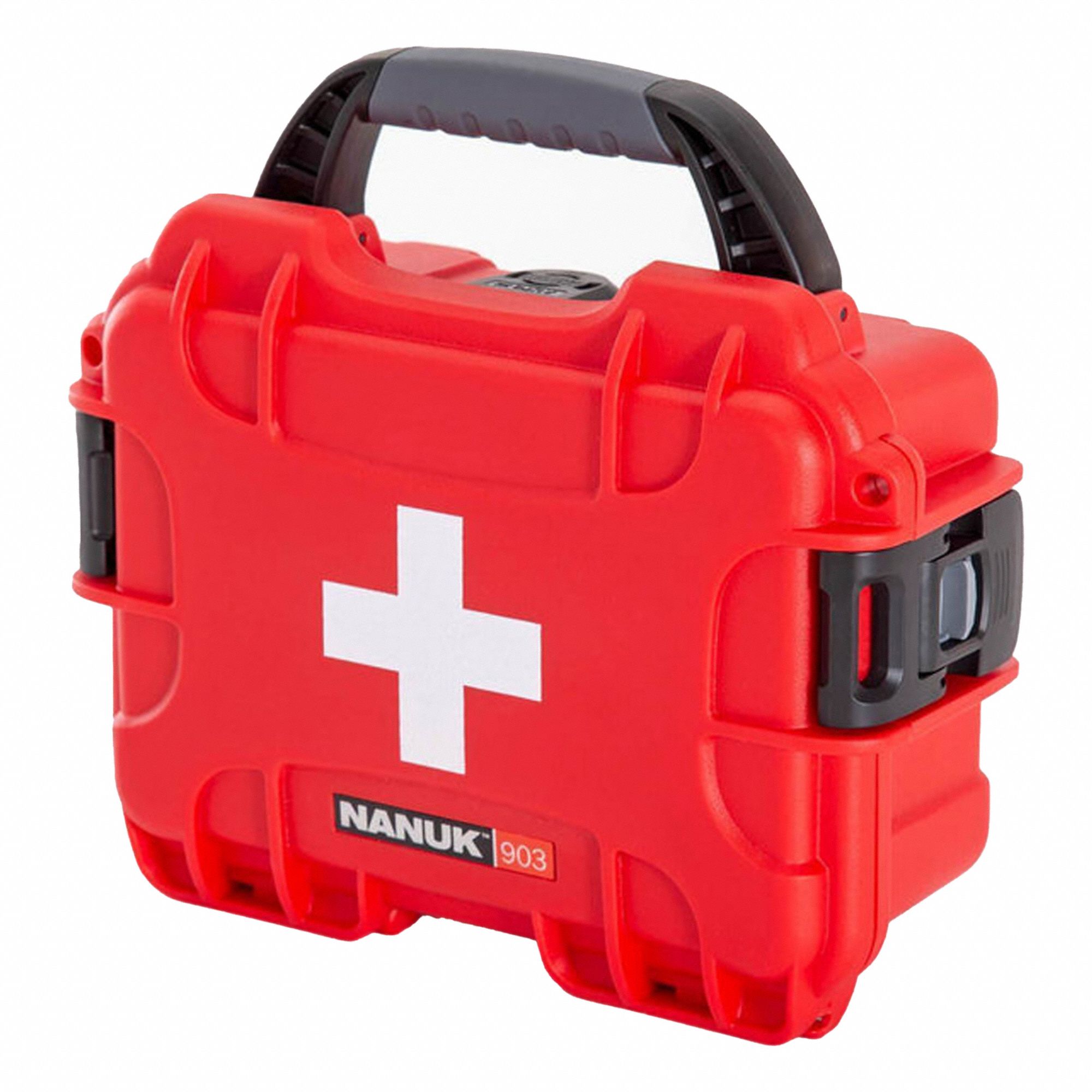 FIRST AID CASE,RED,PP,9.1 IN LENGTH