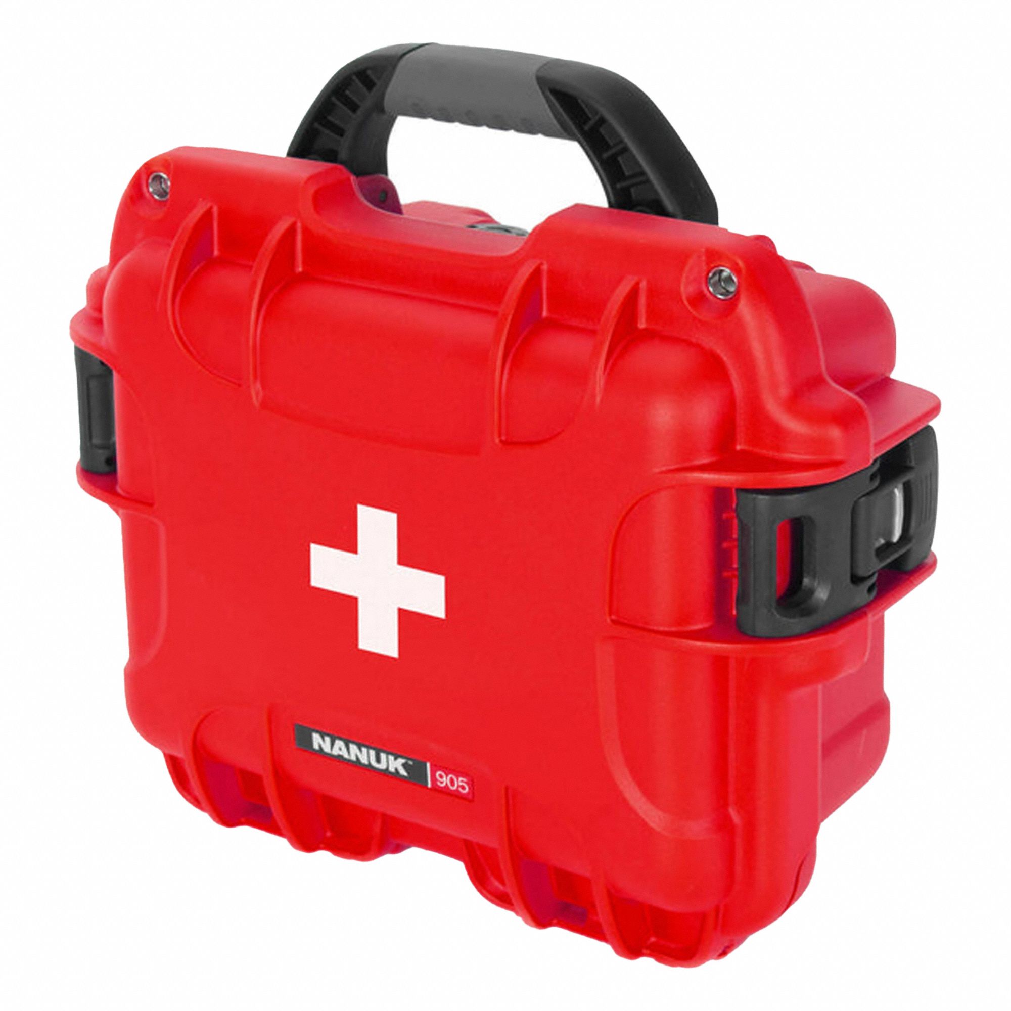 FIRST AID CASE,RED,PP,12.5 IN LENGTH