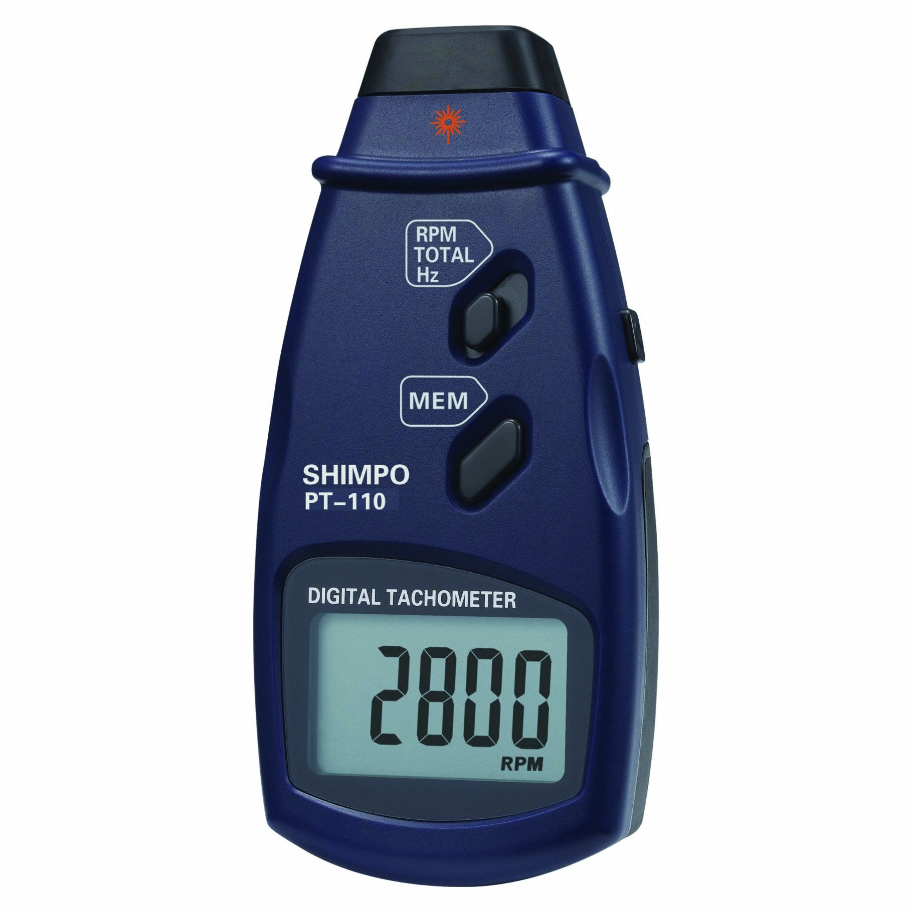 SHIMPO, +/-0.05% RPM Accuracy, 0.1 RPM, Tachometer - 411H02|PT-110 ...