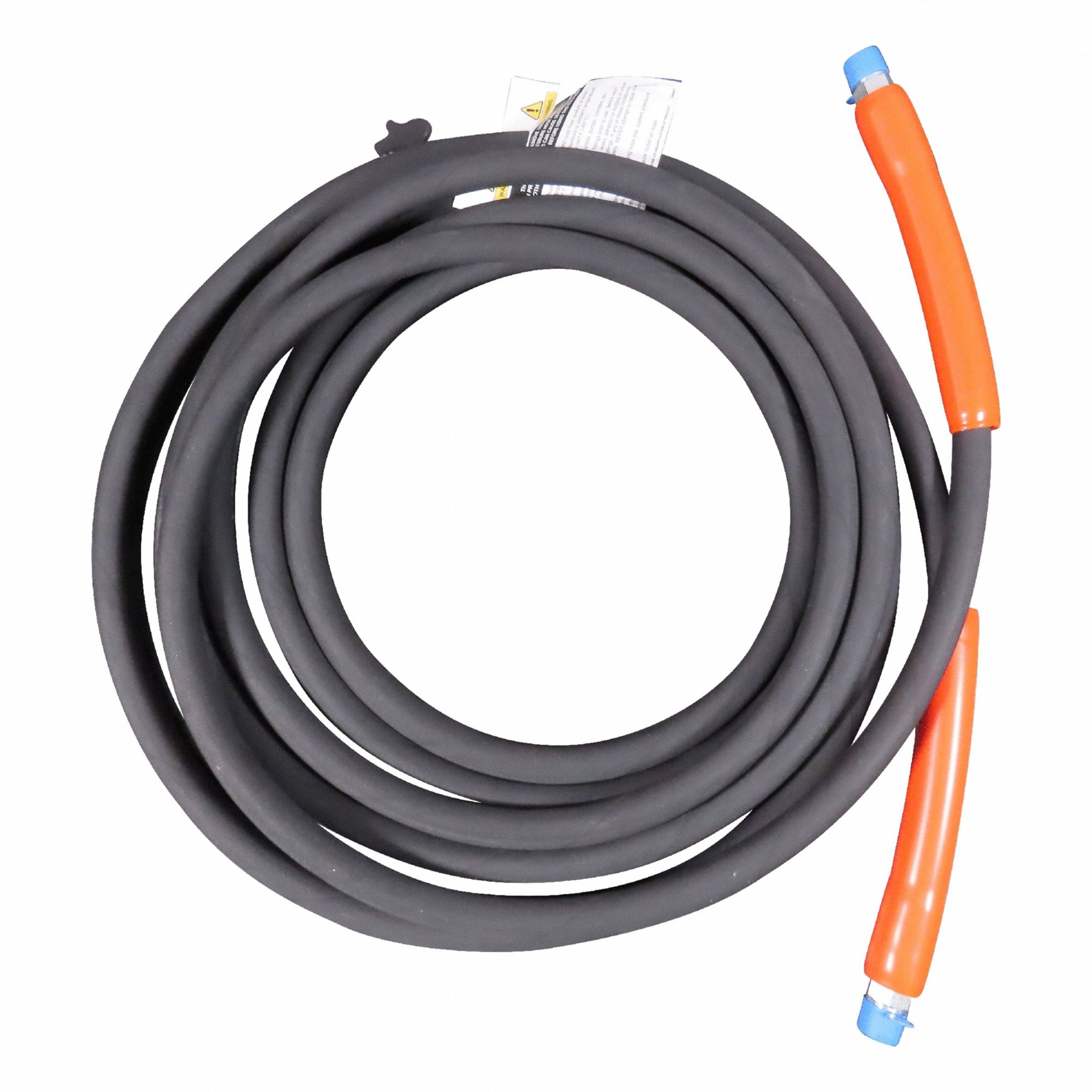 Hydraulic Hose: 3/8 in ID, NPTF x NPTF, 20 ft Lg, 3/8 in x 3/8 in Fitting Size, Rubber, 9778. Key specifications — Hose Tube Material: Rubber; Fitting Type: NPTF x NPTF; Manufacturer Part Number: 9778; Brand: POWER TEAM.