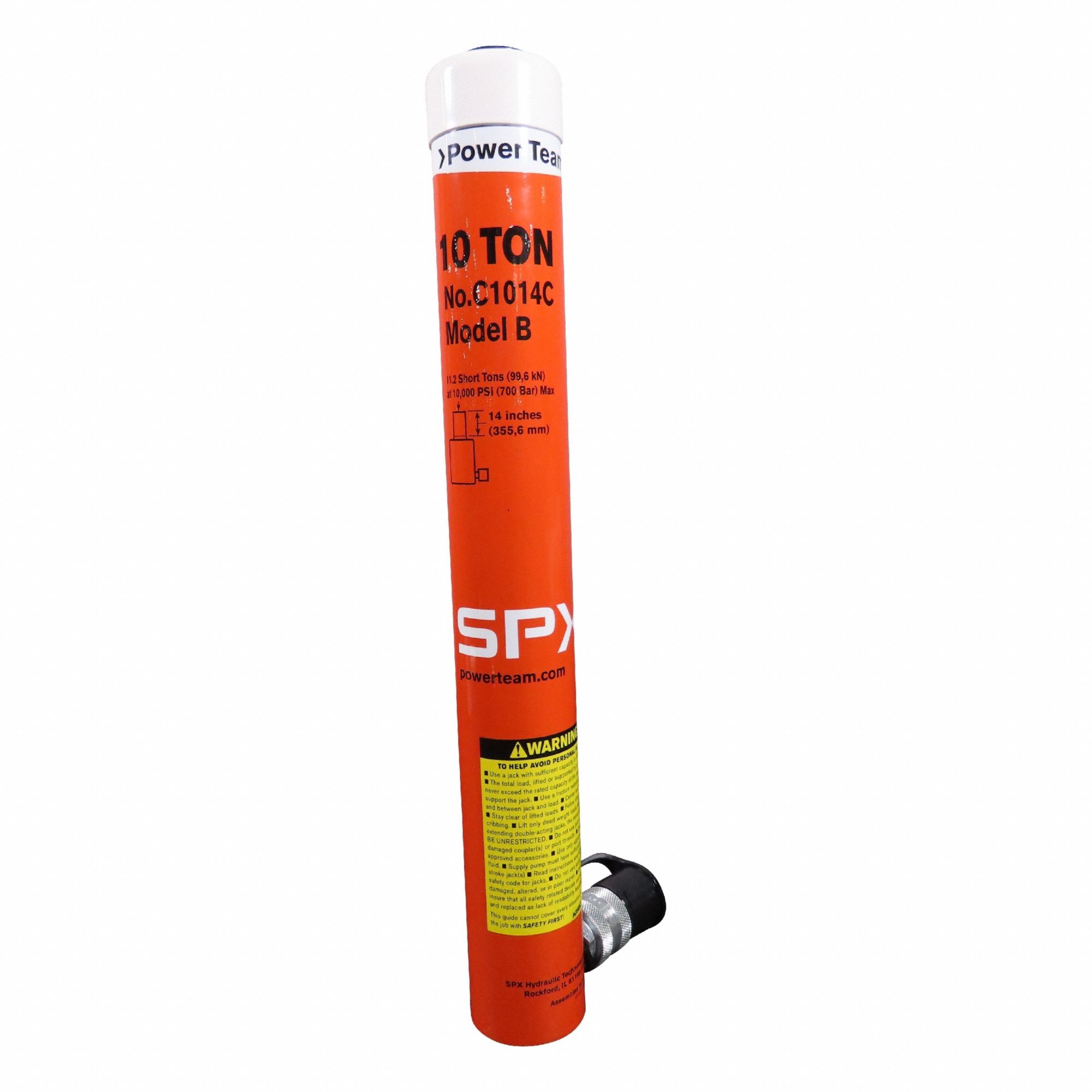 Hydraulic Cylinder 1.69 Bore dia 10 ton