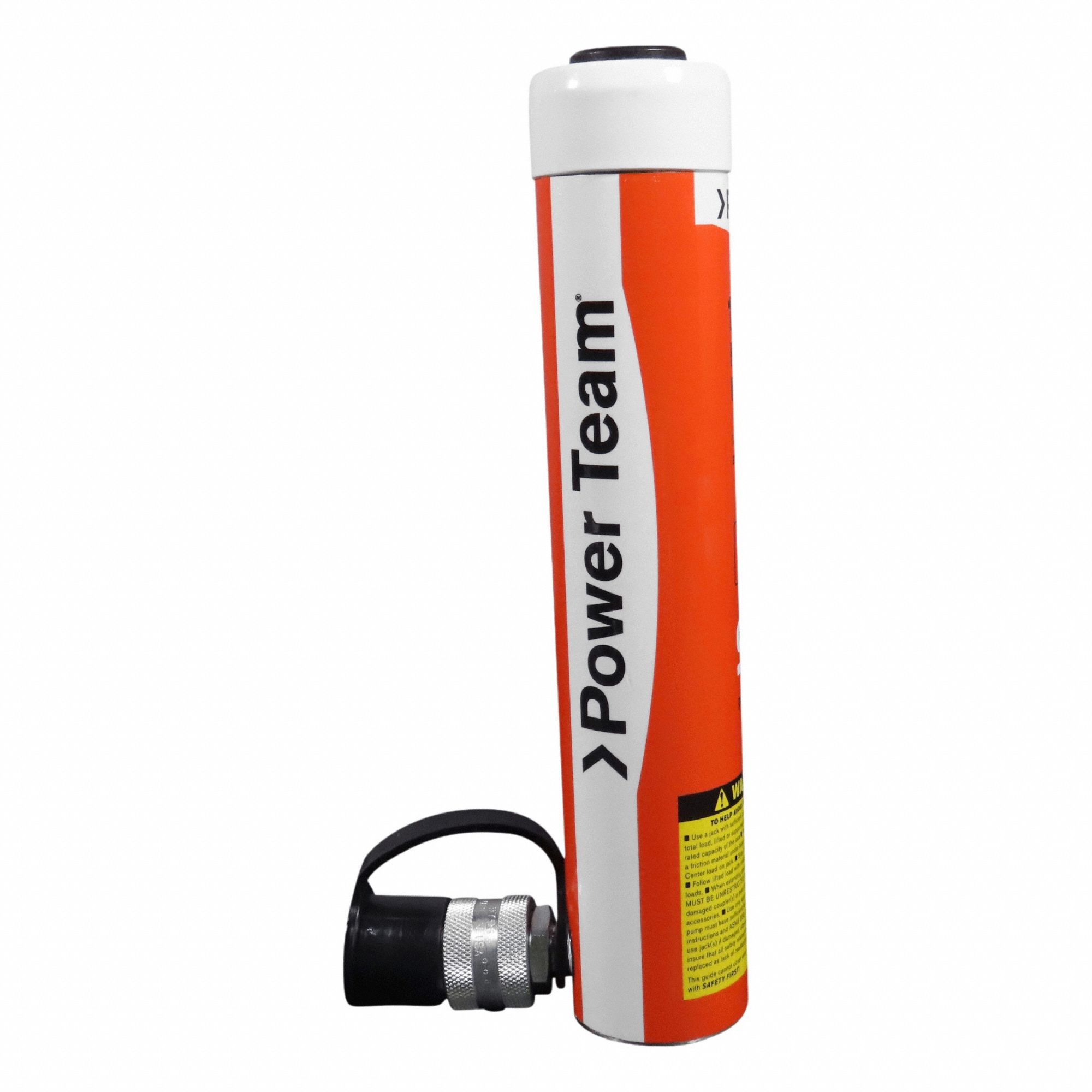POWER TEAM Standard Hydraulic Rams: Single Acting, 10 ton Nominal Capacity, 8 in Nominal Stroke Lg (MPN C108C). Key specifications — attr98927: POWER TEAM.