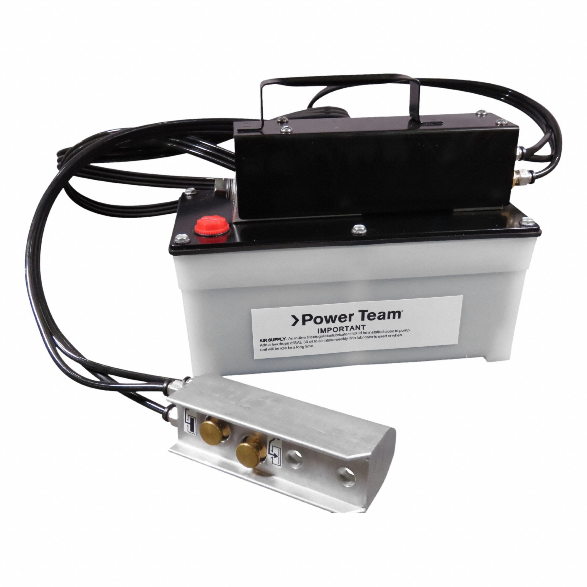 Air-Operated Hydraulic Pump Units 20 cfm