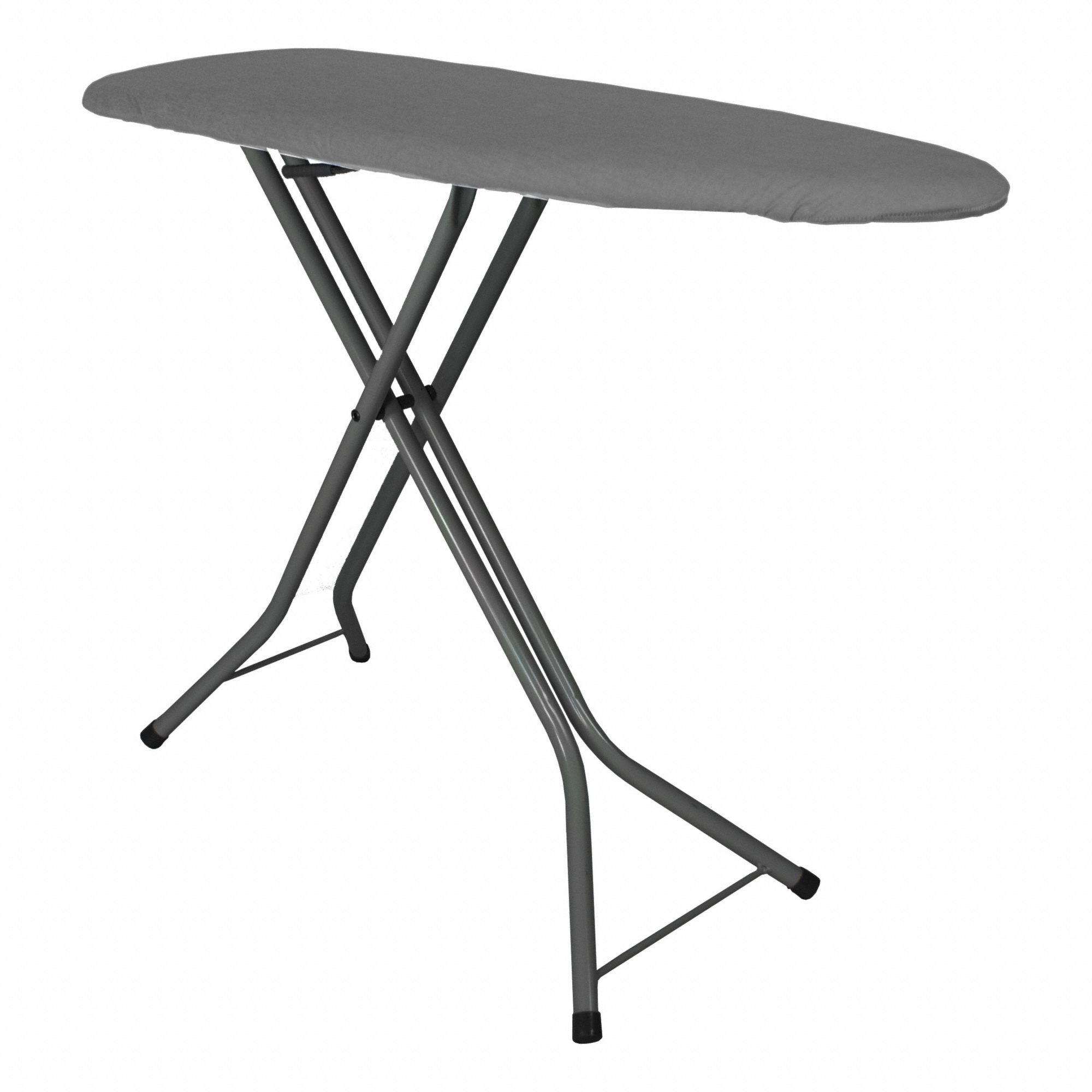 Compact Ironing Board: Compact Size, Charcoal, 40 in Overall Lg, 13 in Overall Wd