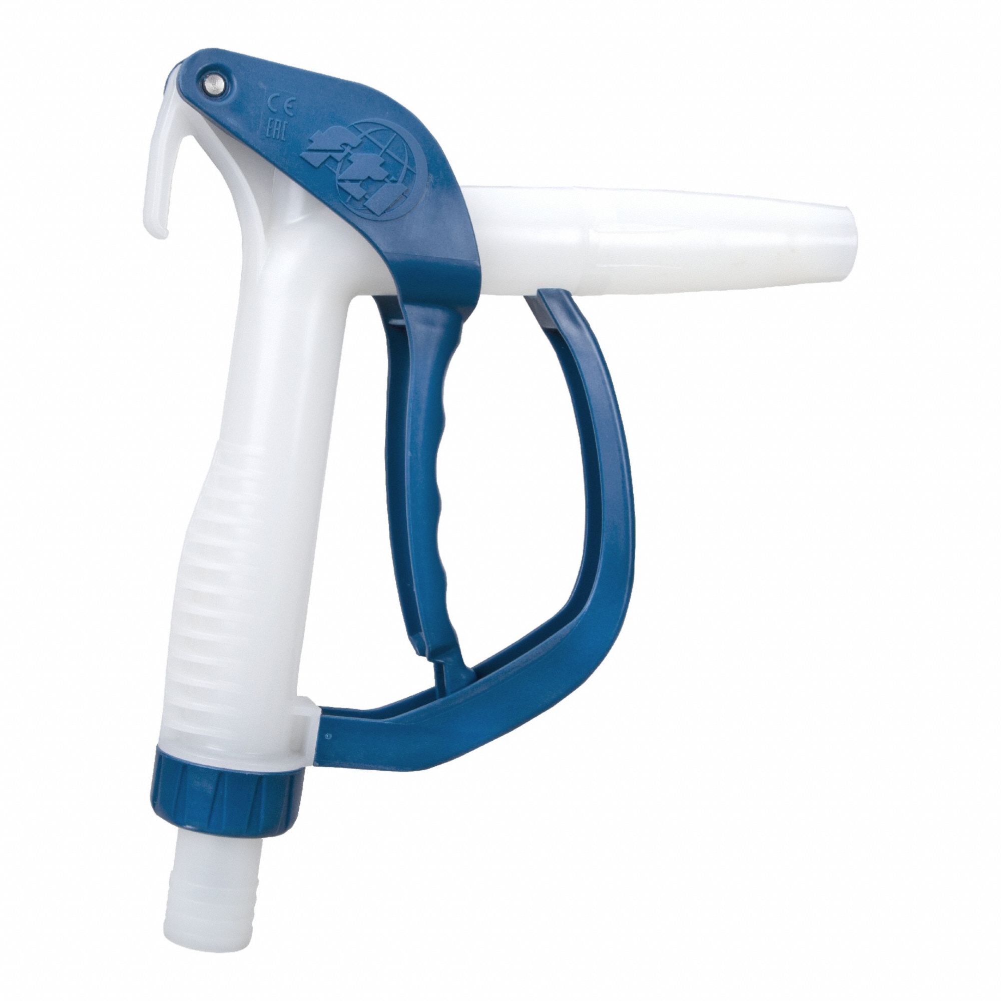 DrumPumpNozzle Wht 3-1/2inPVDFSpout