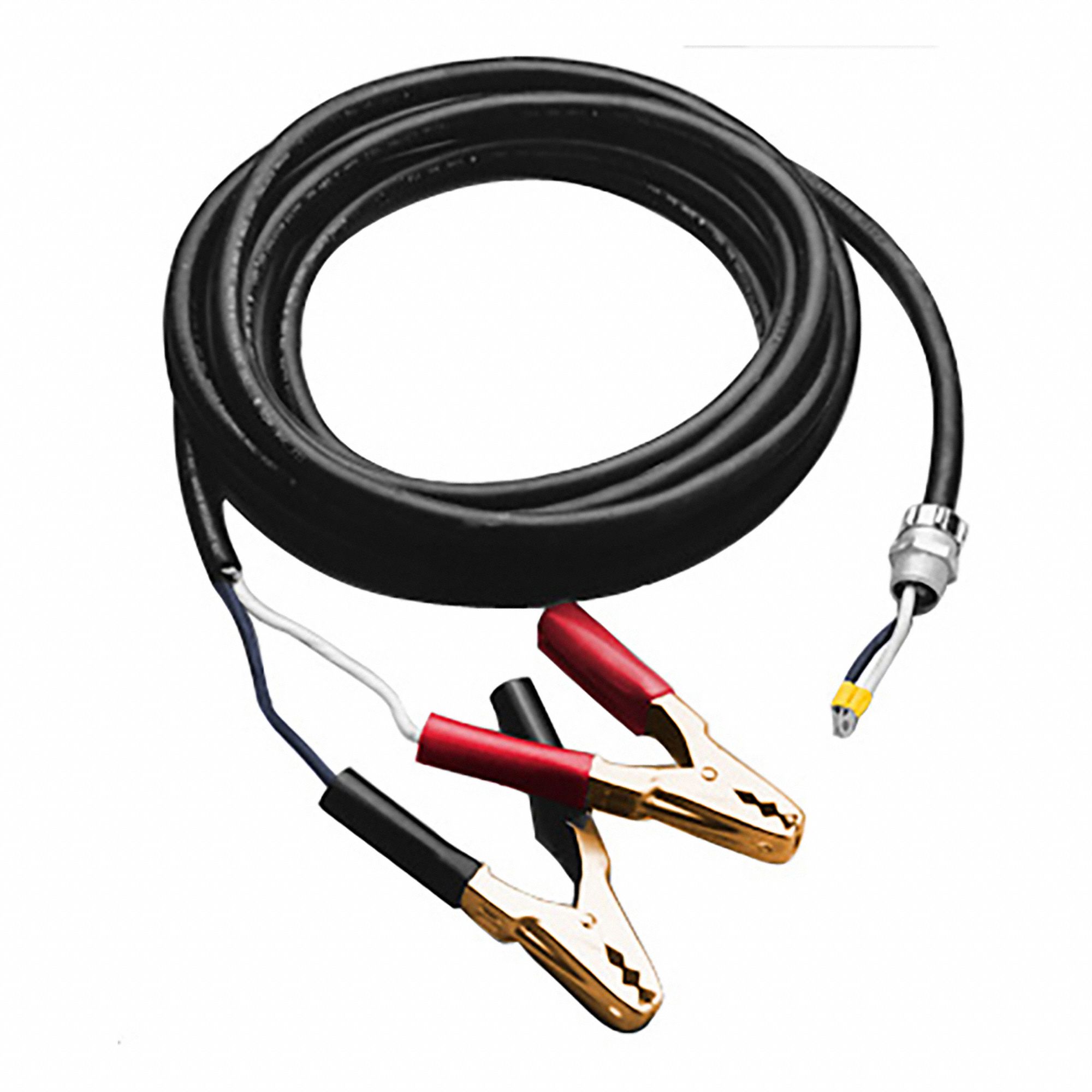 BATTERY LEAD,4 IN H,BLACK, RED