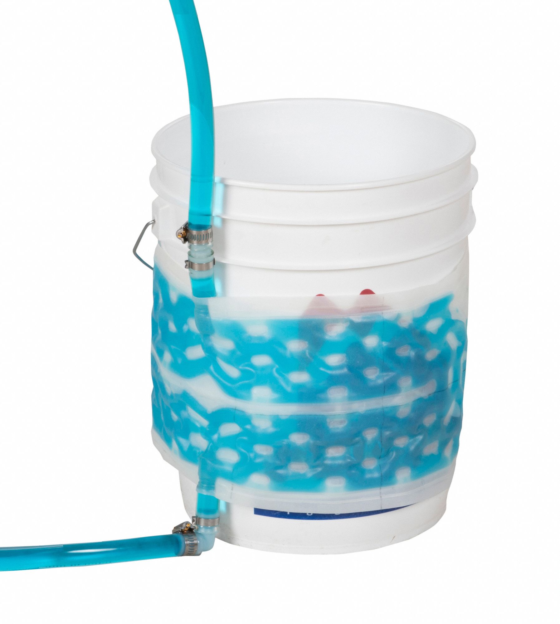 FLUXWRAP W INSULATION, 5 GAL BUCKET, 0.13 GAL FLUID VOLUME, 38 X 8 1/4 IN