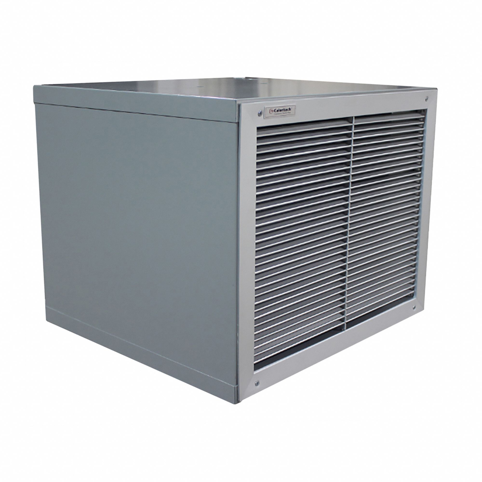 FORCED AIR HEATER, 600V AC, 10,000 W, 17X14X15½ IN, 60 HZ, EPOXY PAINTED STEEL, THERMOSTAT, 760 CFM, 34,120 BTUH
