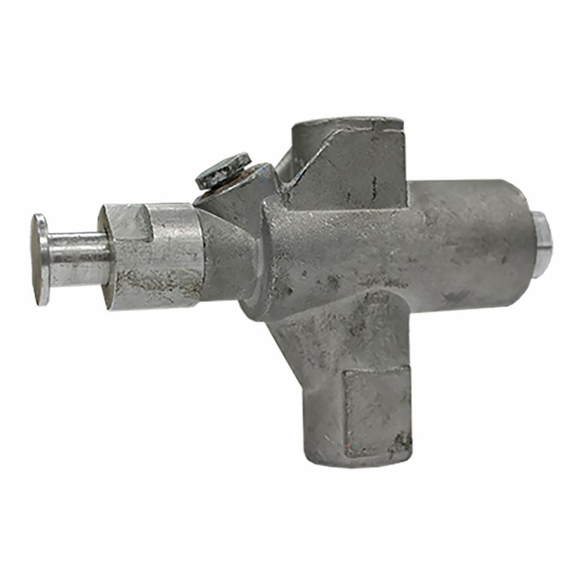 SAFETY SHUT-OFF VALVE,6 IN H,SILVER