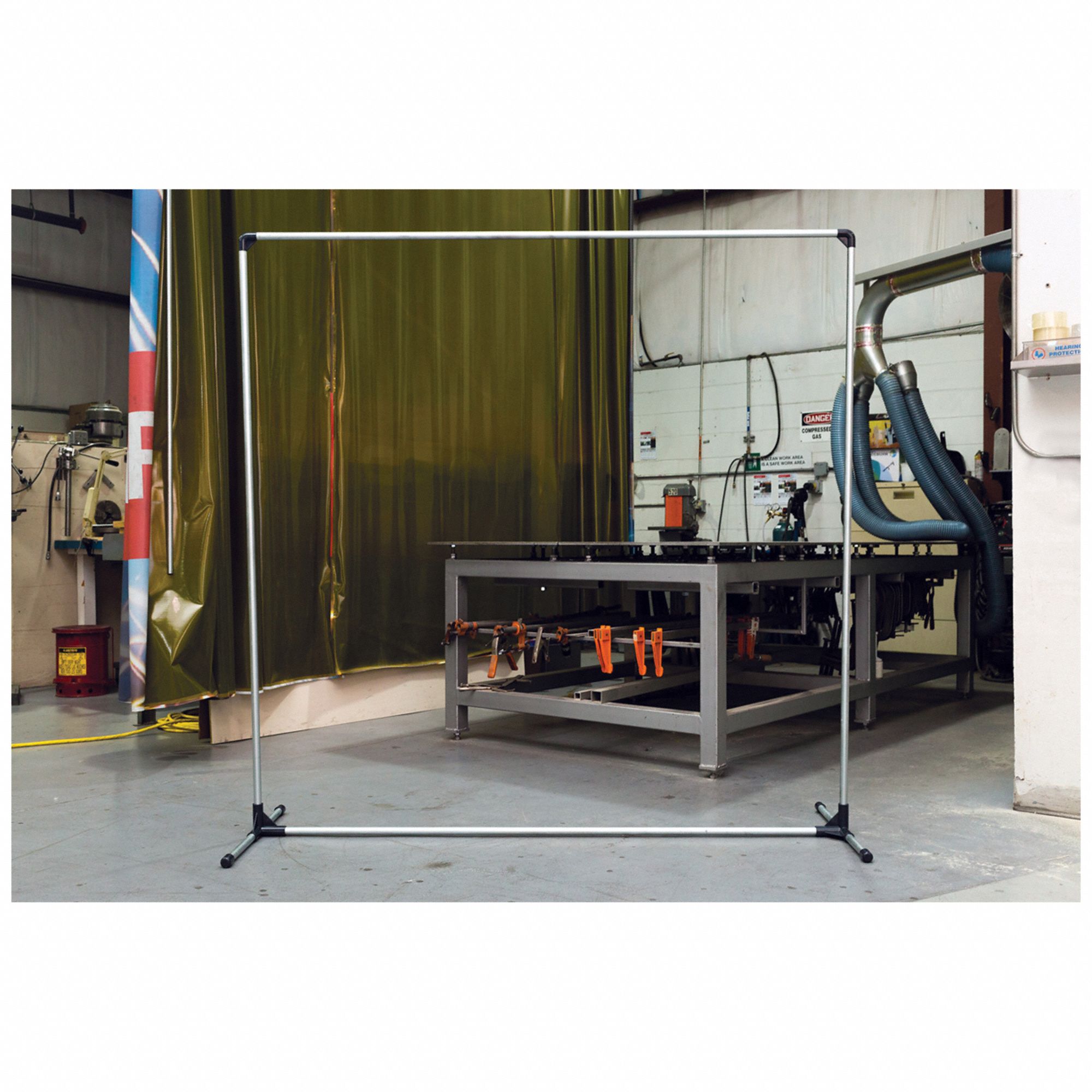 ACCUFORM Welding Screen Frame 8 ft Protective Wd, 6 ft Protective Ht
