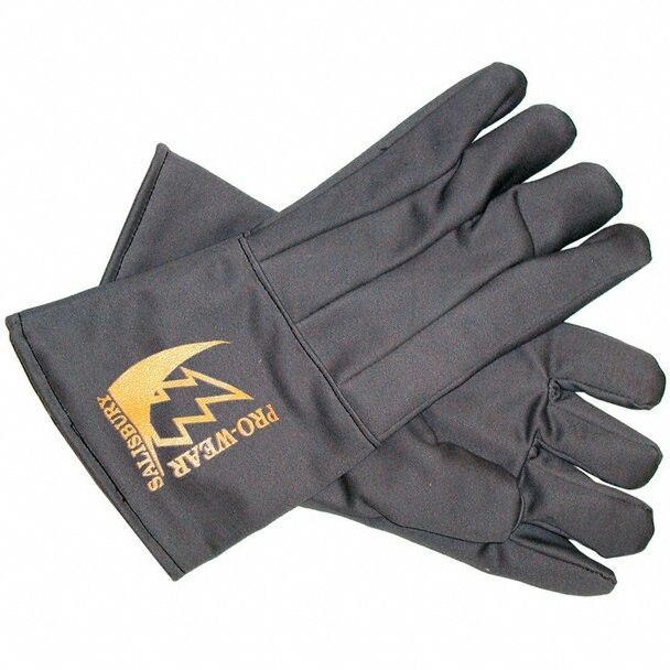 Mechanics Style Gloves and Mit: Universal, 4 PPE CAT, 40 cal/sq cm ATPV Rating, Blue, 1 PR