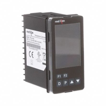 PID Temperature Controller: Red Lion, 1/8 DIN Size, B/E/J/K/L/R/RTD/S/T/TXK/U, PID, Analog