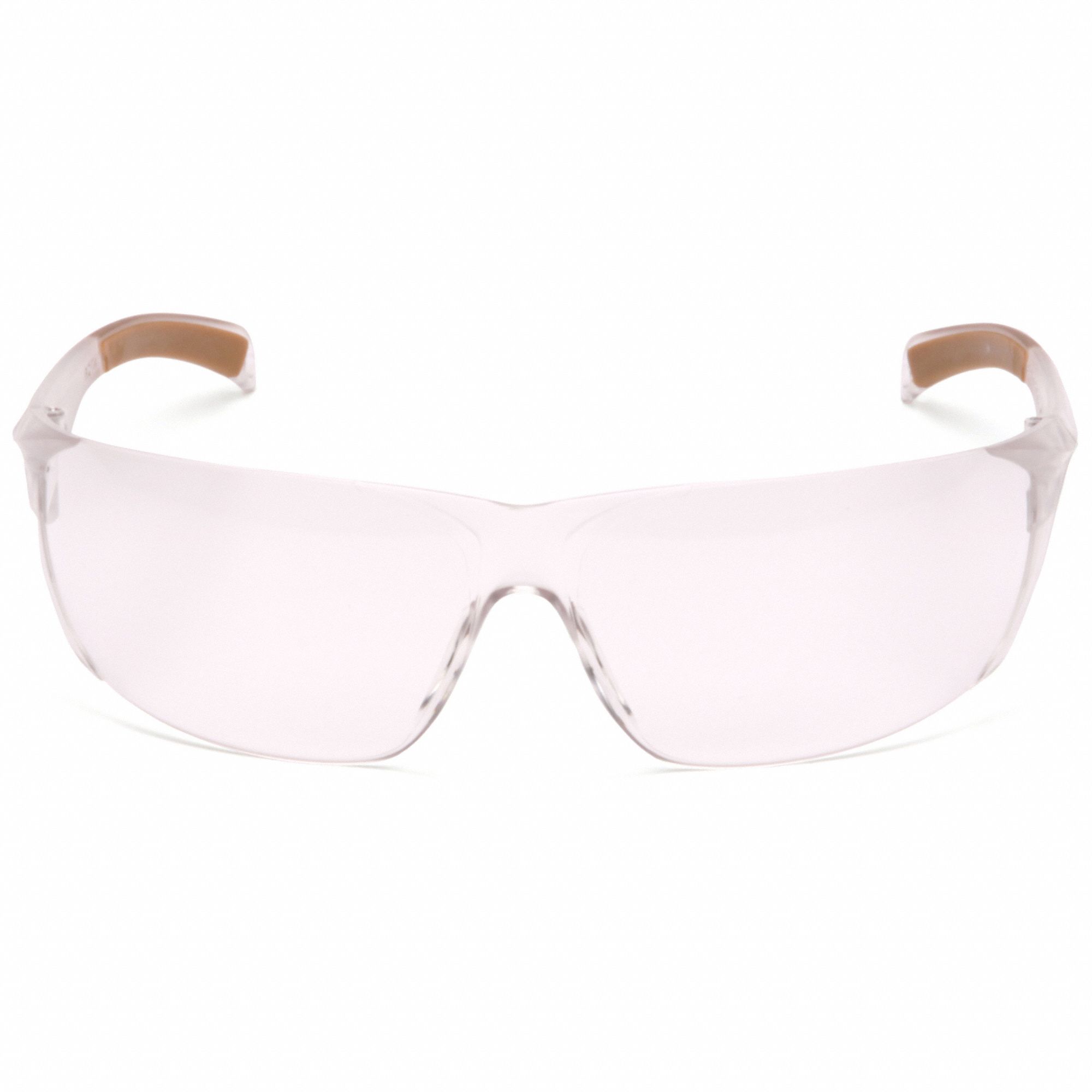 LUNETTES DE SÉCURITÉ, SANS MONTURE, ENVELOPPANTES, PC/TPR, ANTIRAYURES, TRNSP, COURBURE 10 BASES, CSA, M, UNISEXE