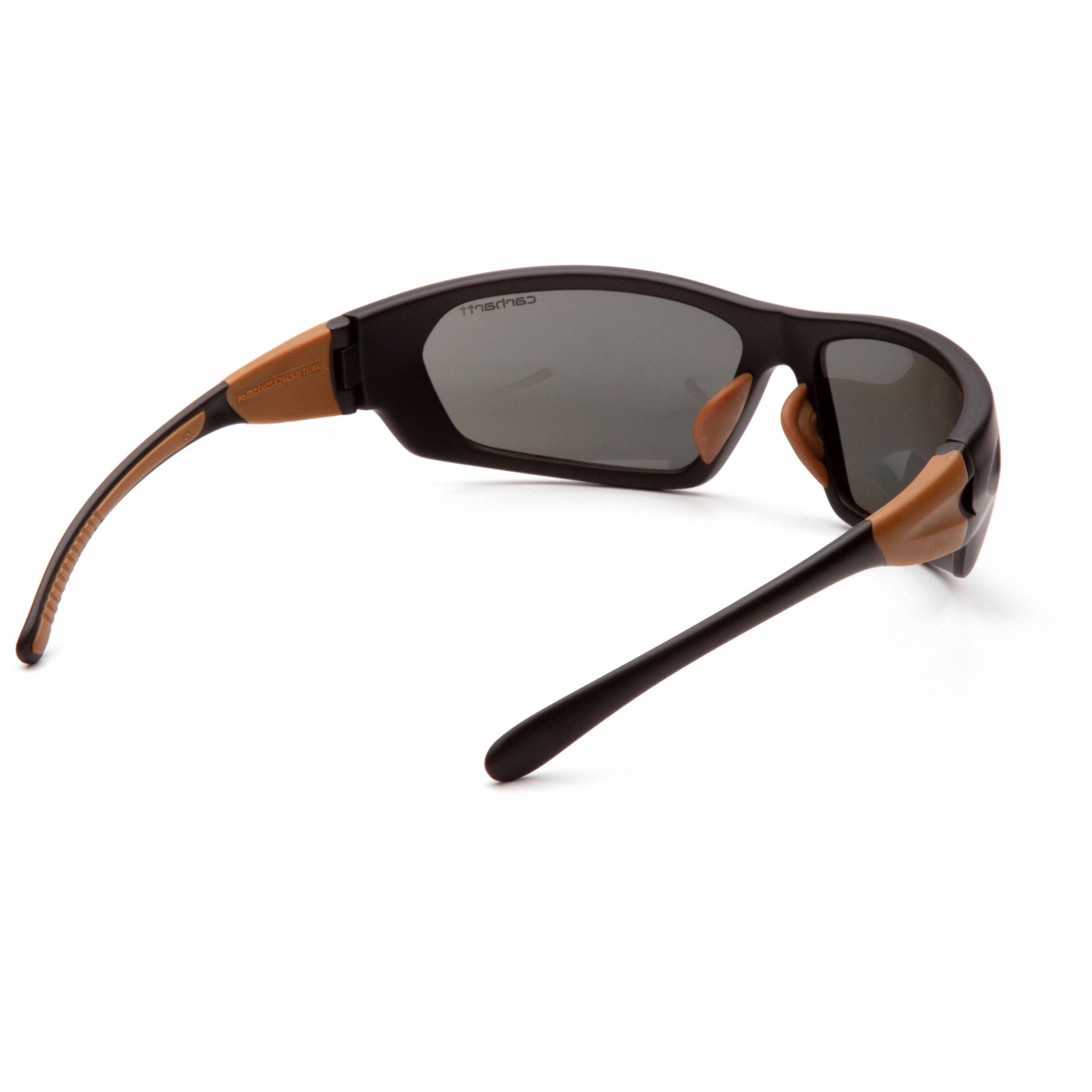 LUNETTES DE PROTECTION, MONTURE PLEINE, NYLON/PC, ANTIRAYURES, NR/MIROIR ANTIQUE POLARISÉ, CSA, M
