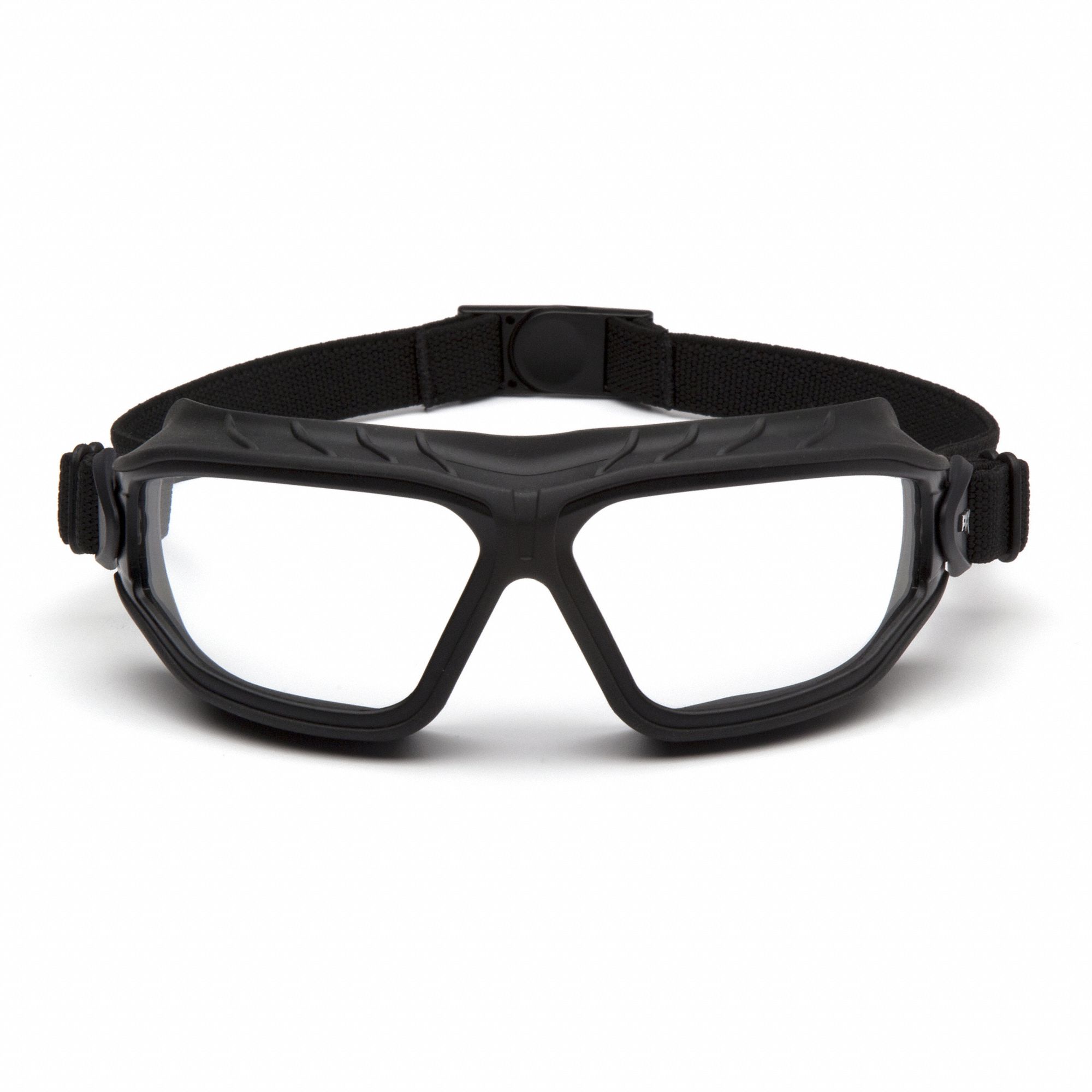 LUNETTES DE PROTECTION ÉTANCHES, OTG, POLYCARBONATE/NYLON, ANTIBUÉE, NOIR/TRNSP, CSA, UV, UNIVERSEL, UNISEXE