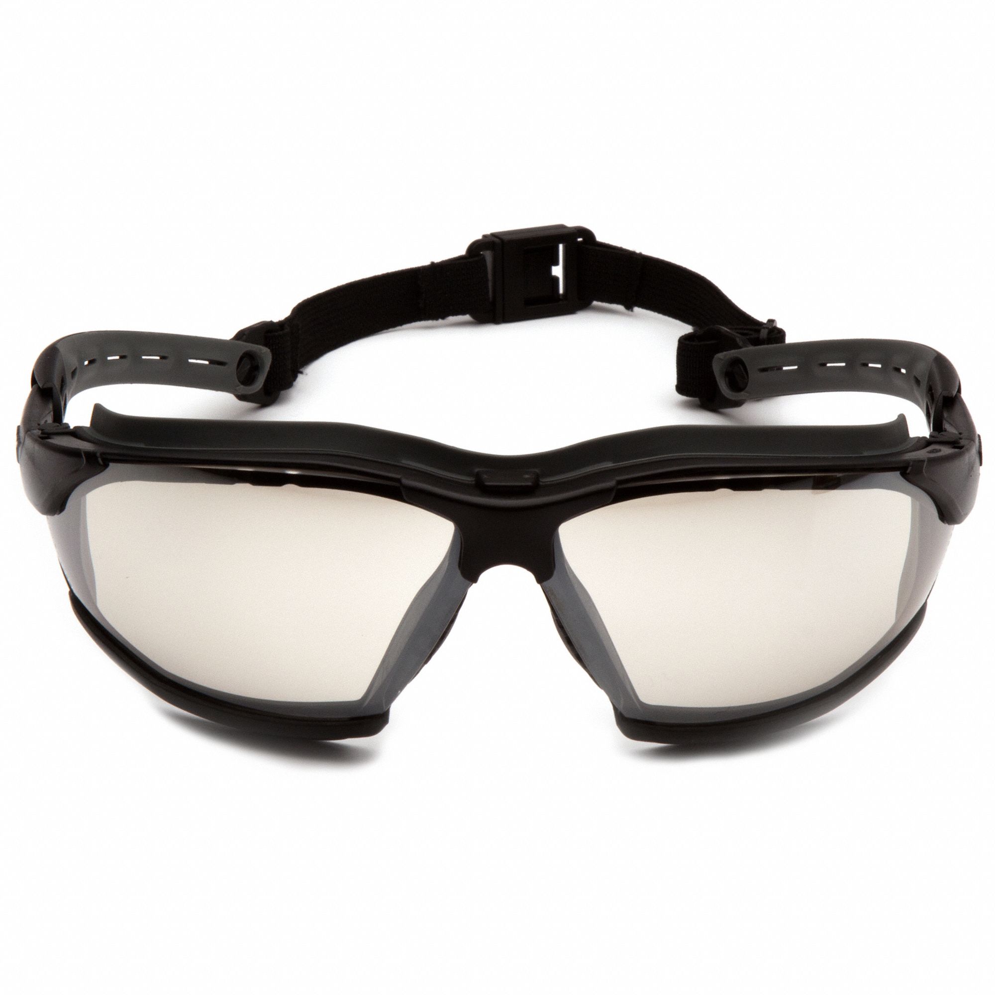 LUNETTES DE PROTECTION, MONTURE PLEINE, PC, ANTIBUÉE, NR/MIROIR INTÉRIEUR/EXTÉRIEUR, CSA-2015, M