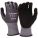 CUT-RESISTANT GLOVES, XL, GREY, 8 IN, ELASTIC CUFF, NITRILE MICRO-FOAM