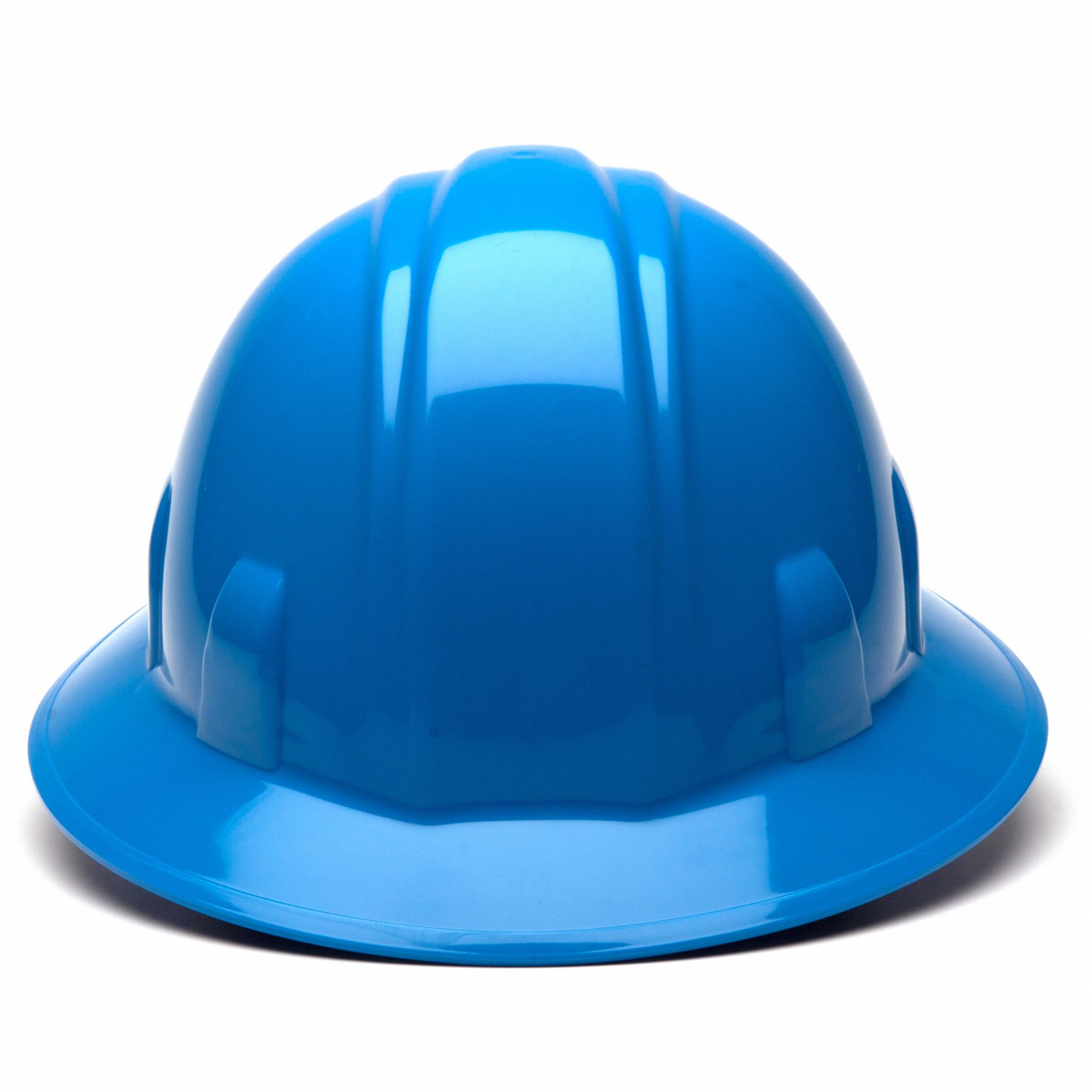 HARD HAT, CSA Z94.1-15, TYPE 1, CLASS C/E/G, HDPE, 4-PT RATCHET, FULL BRIM, LT BL, ONE SIZE
