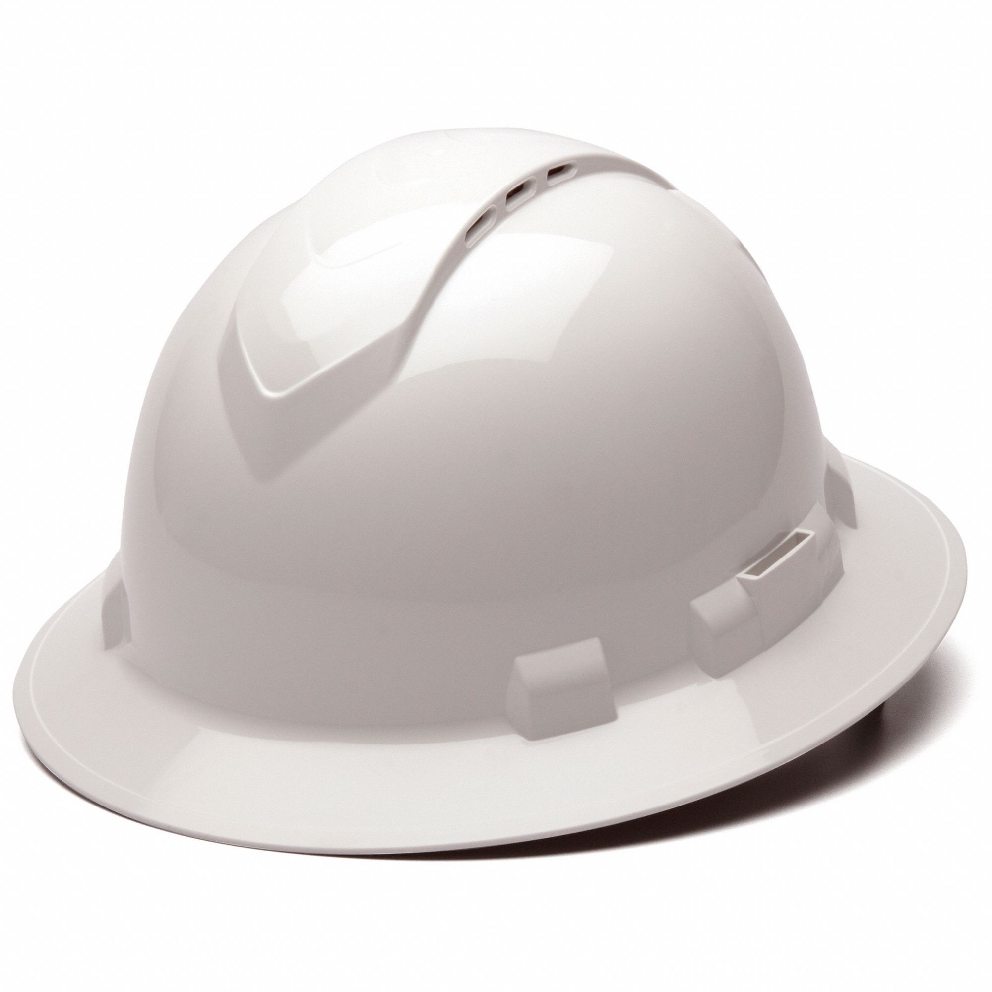 CASQUE SECURITE,REBORD COMPLET,BLANC