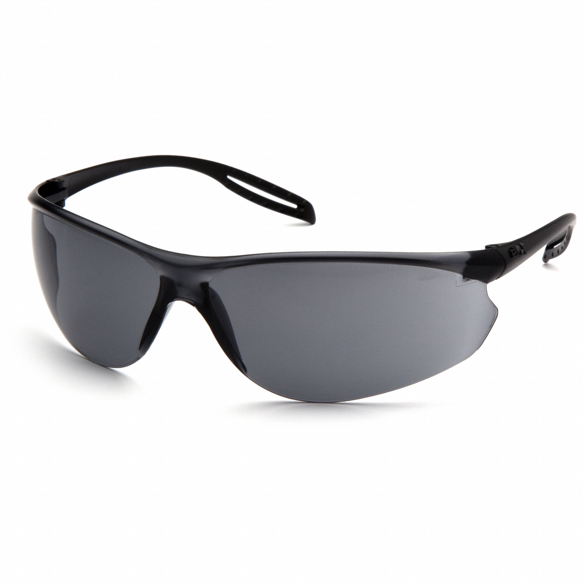 LUNETTES DE PROTECTION, S/MONTURE, POLYCARBONATE, ANTIBUÉE, NOIR/GRIS, CSA, M, UNISEXES