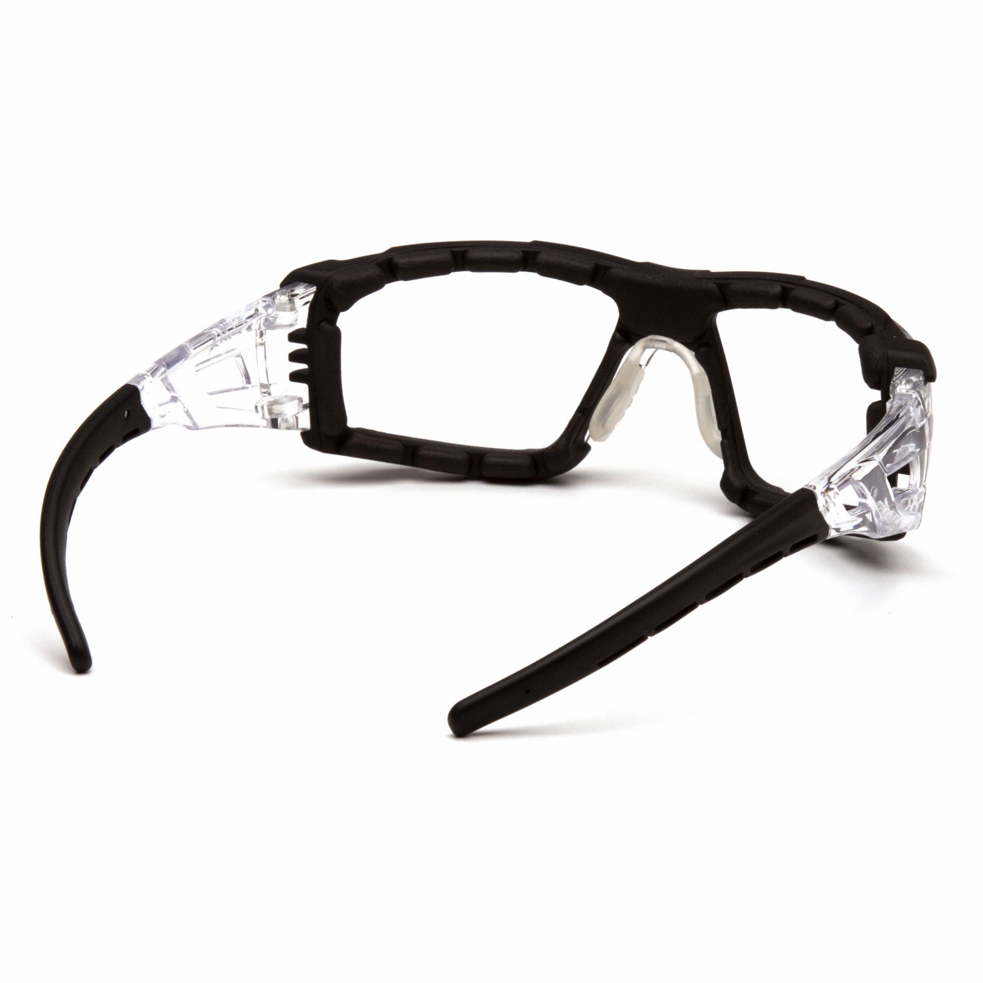 LUNETTES DE PROTECTION, ENVELOPPANTE, POLYCARBONATE, ANTIBUÉE, NOIR/TRSP, CSA, M, UNISEXES