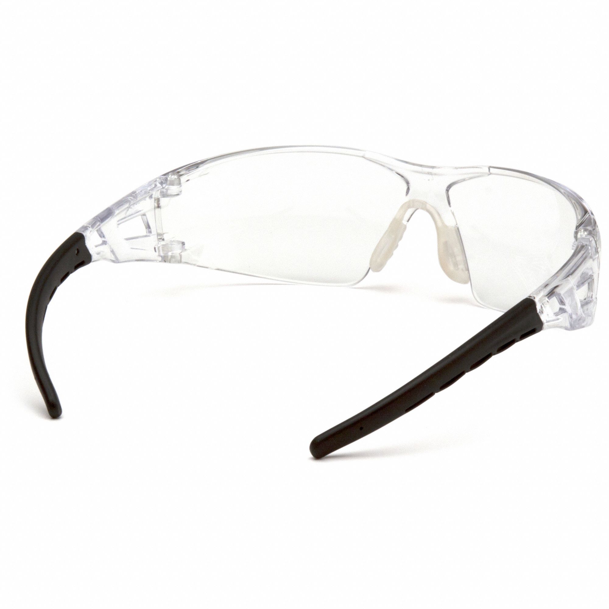 LUNETTES DE PROTECTION, ENVELOPPANTE, POLYCARBONATE, ANTIRAYURES, NOIR/TRSP, CSA, M, UNISEXES